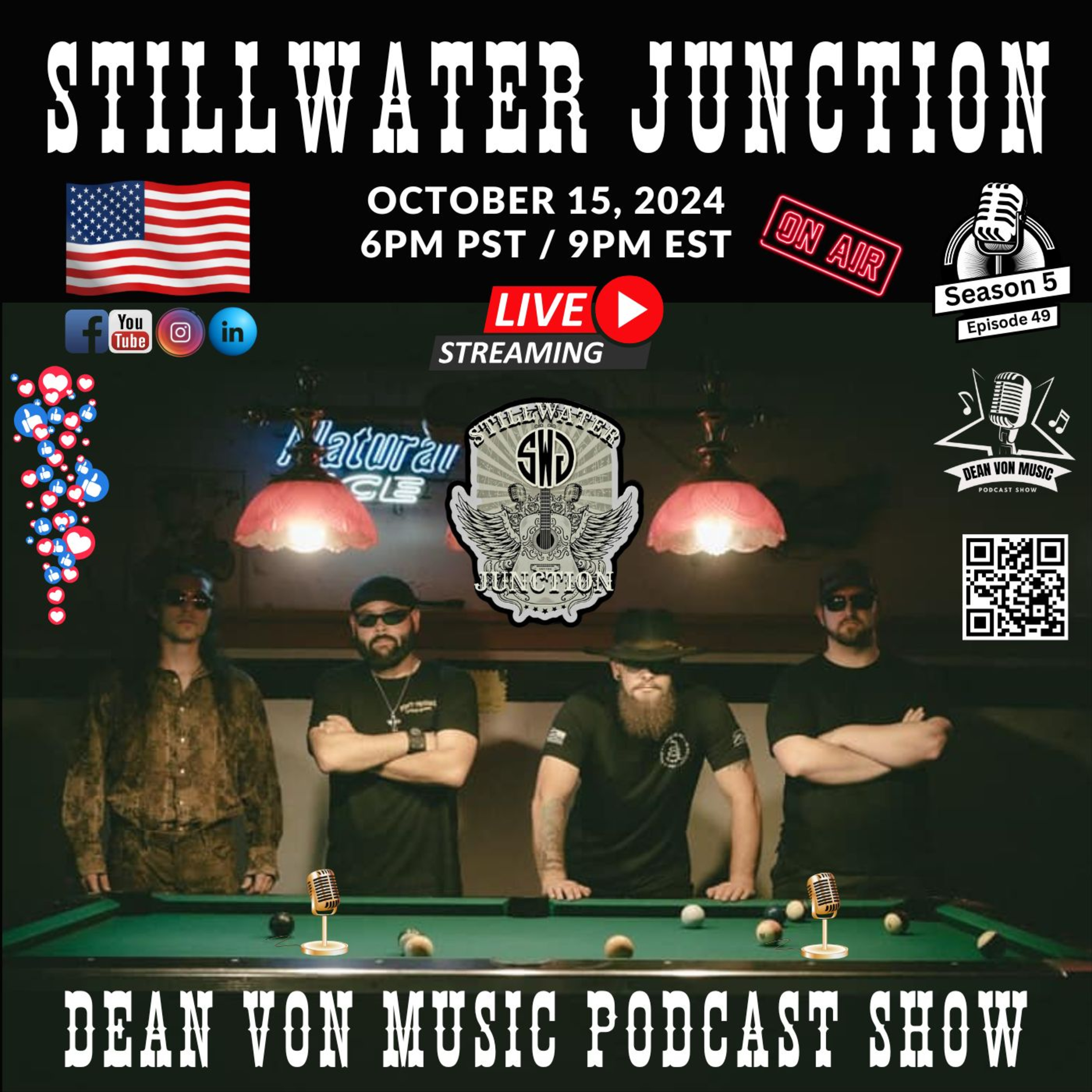 The Dean Von Music Podcast Show Coming to you Live from Las Vegas, Nevada