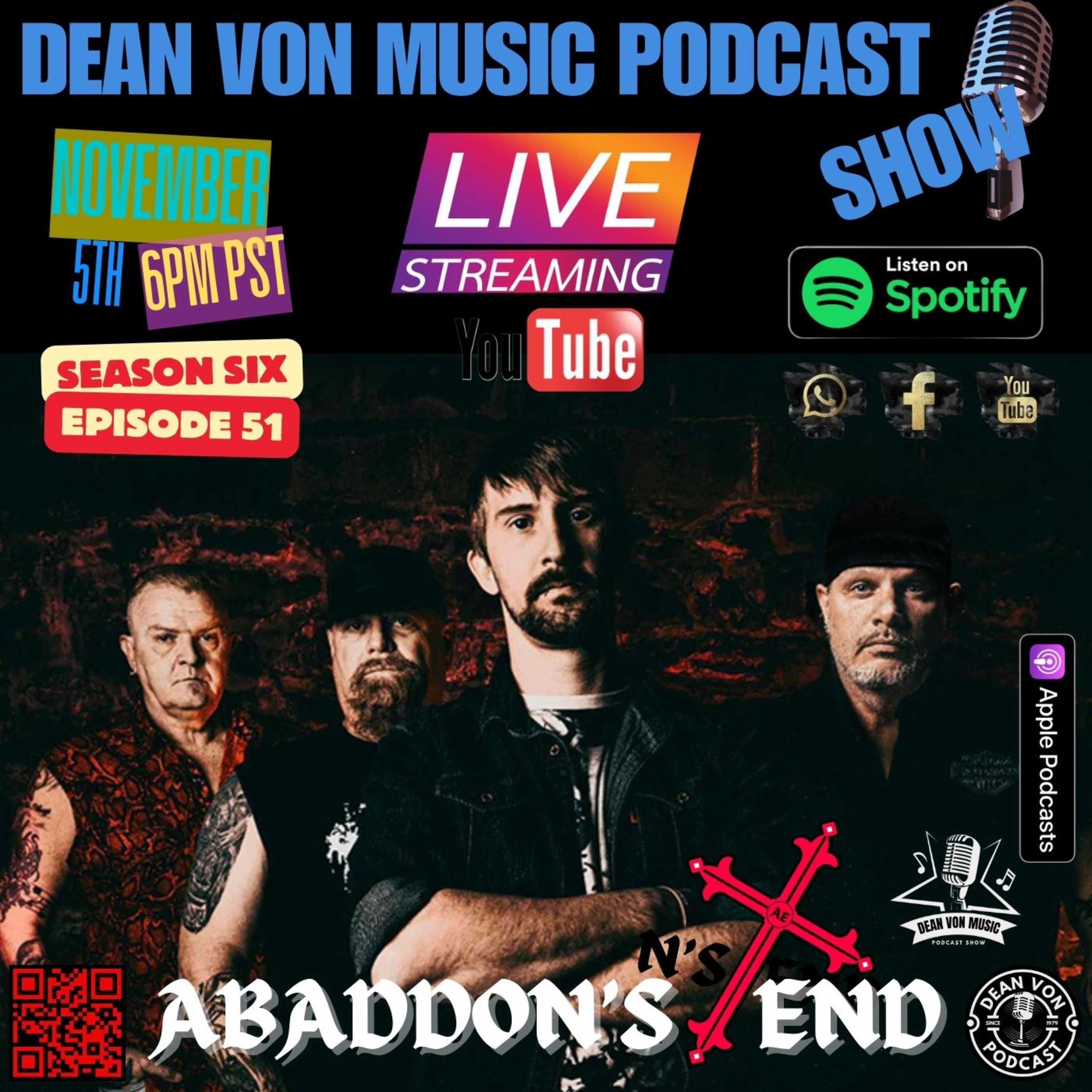 The Dean Von Music Podcast Show Coming to you Live from Las Vegas, Nevada