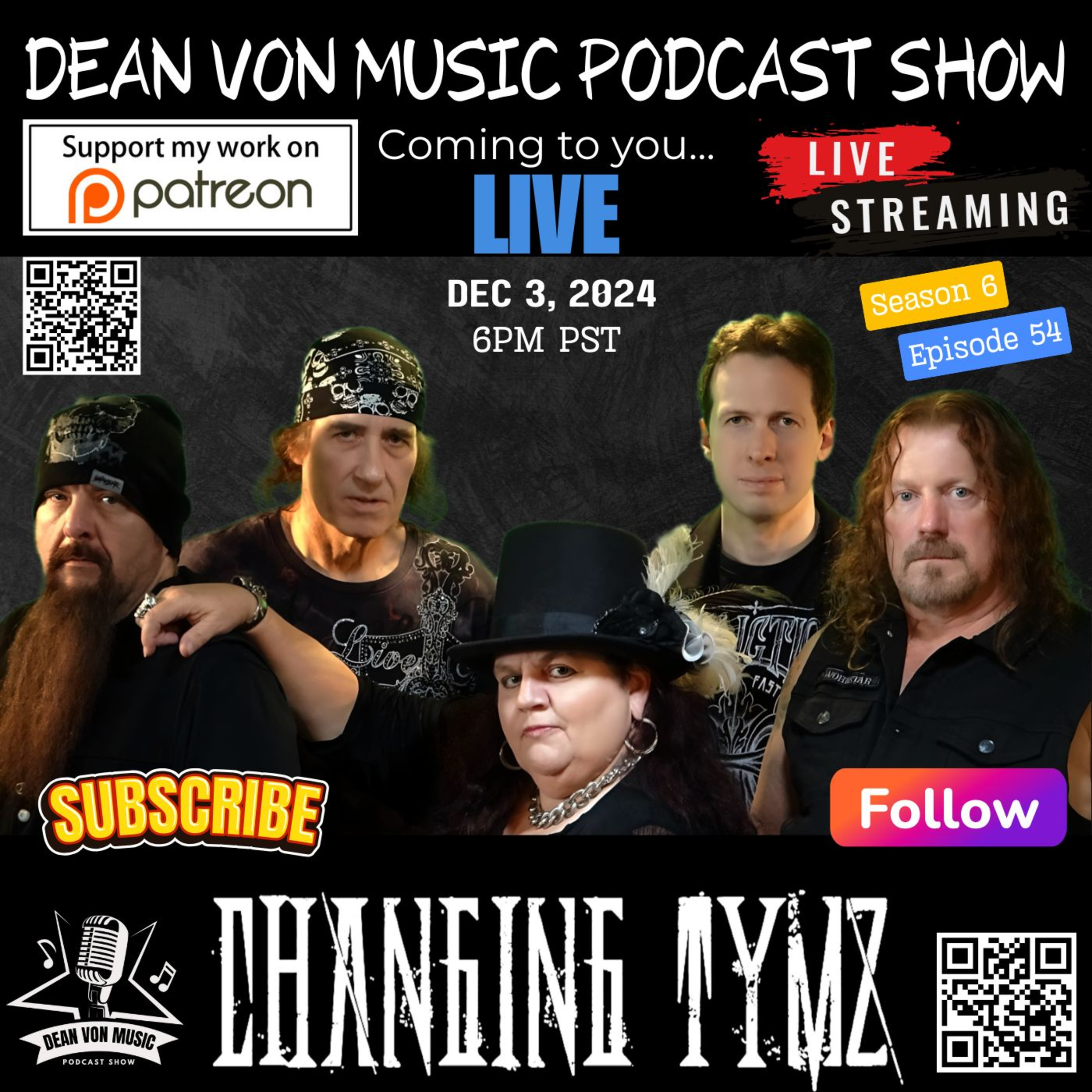 The Dean Von Music Podcast Show Coming to you Live from Las Vegas, Nevada