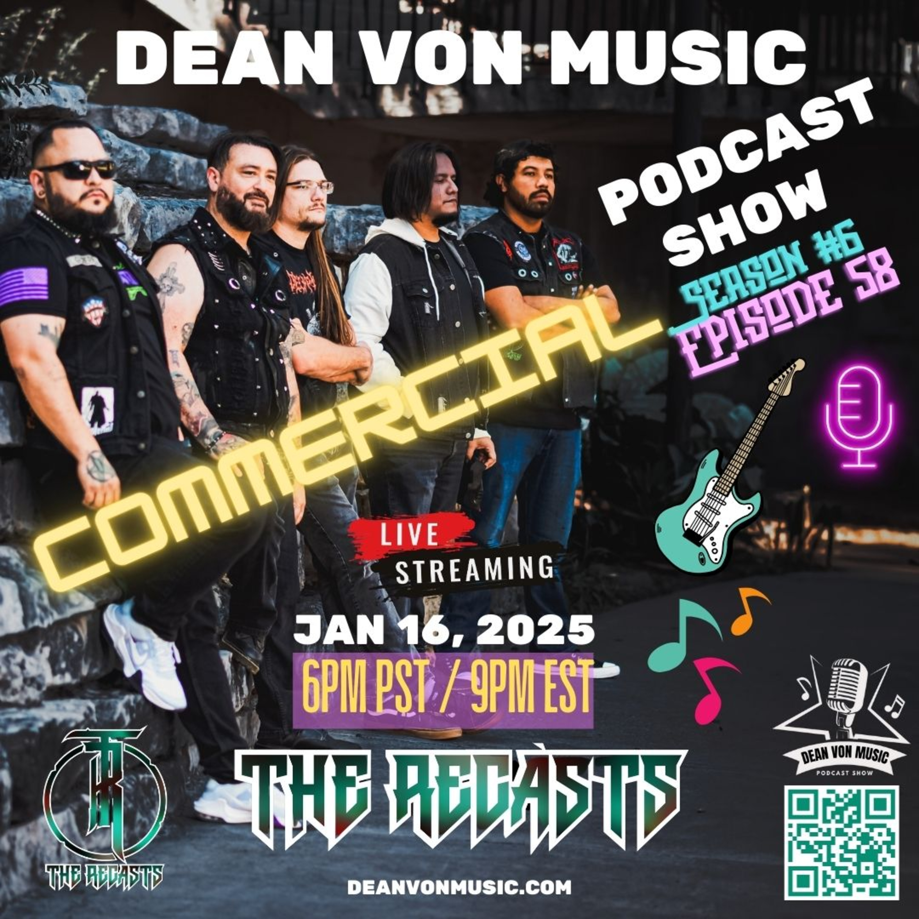 The Dean Von Music Podcast Show Coming to you Live from Las Vegas, Nevada