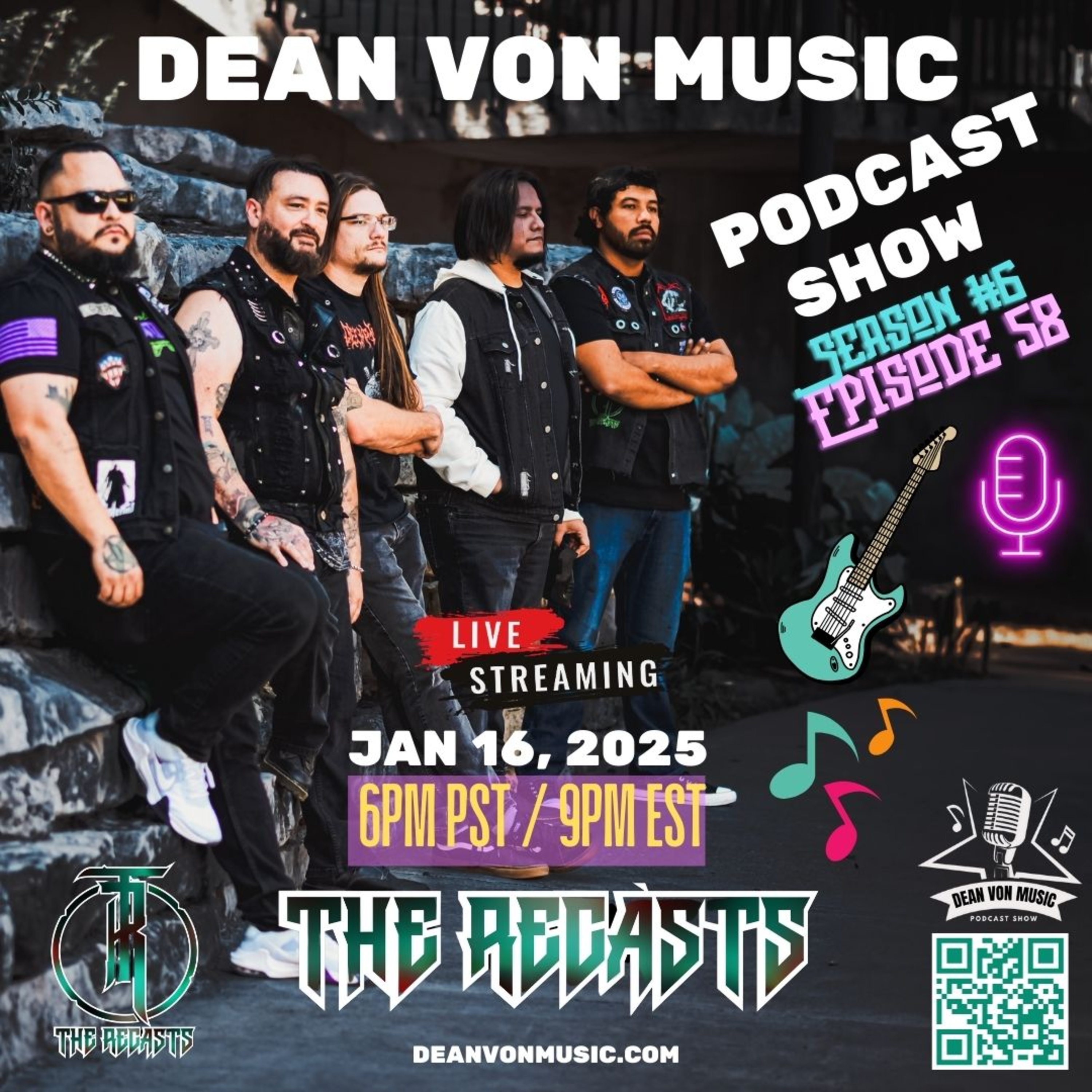 The Dean Von Music Podcast Show Coming to you Live from Las Vegas, Nevada