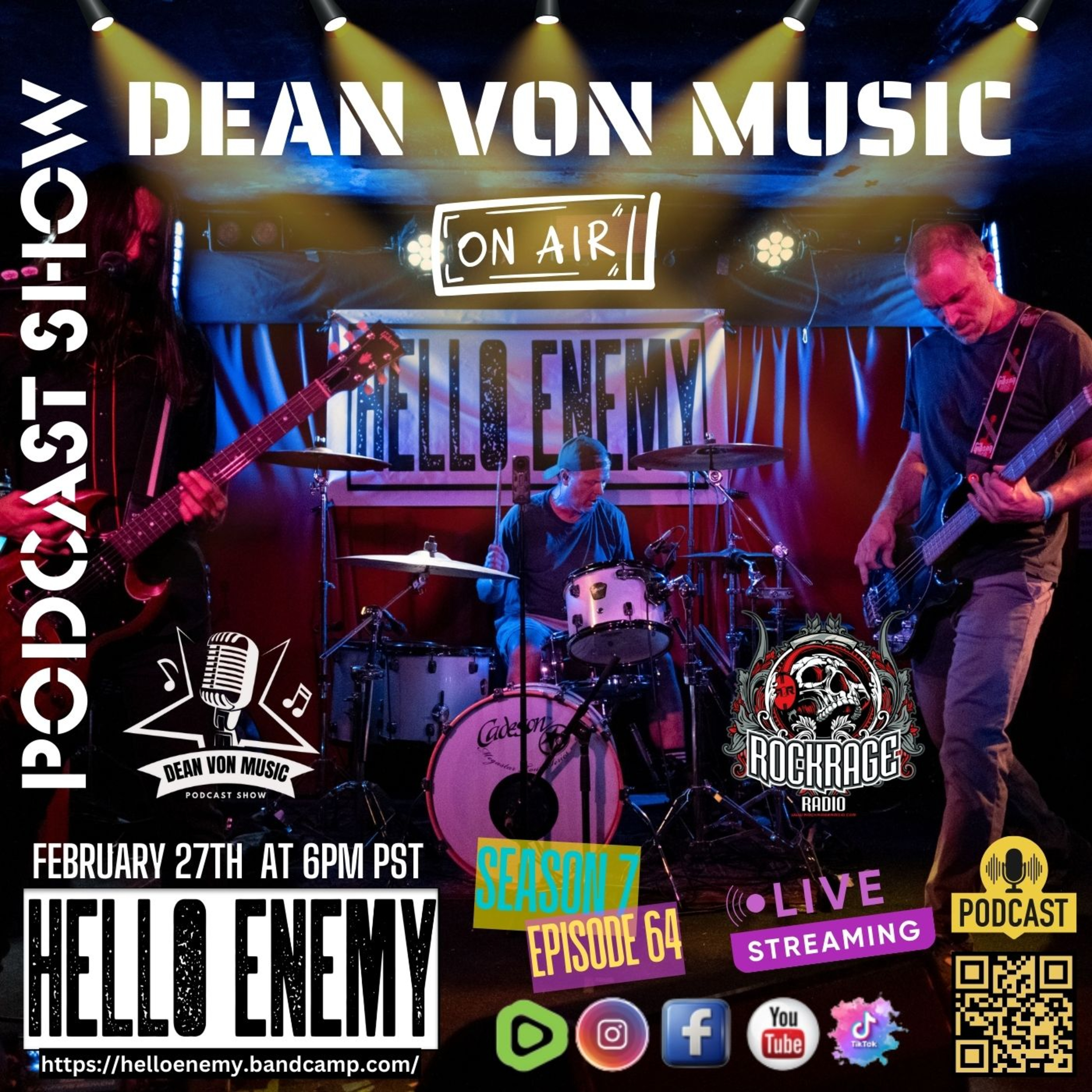 The Dean Von Music Podcast Show Coming to you Live from Las Vegas, Nevada