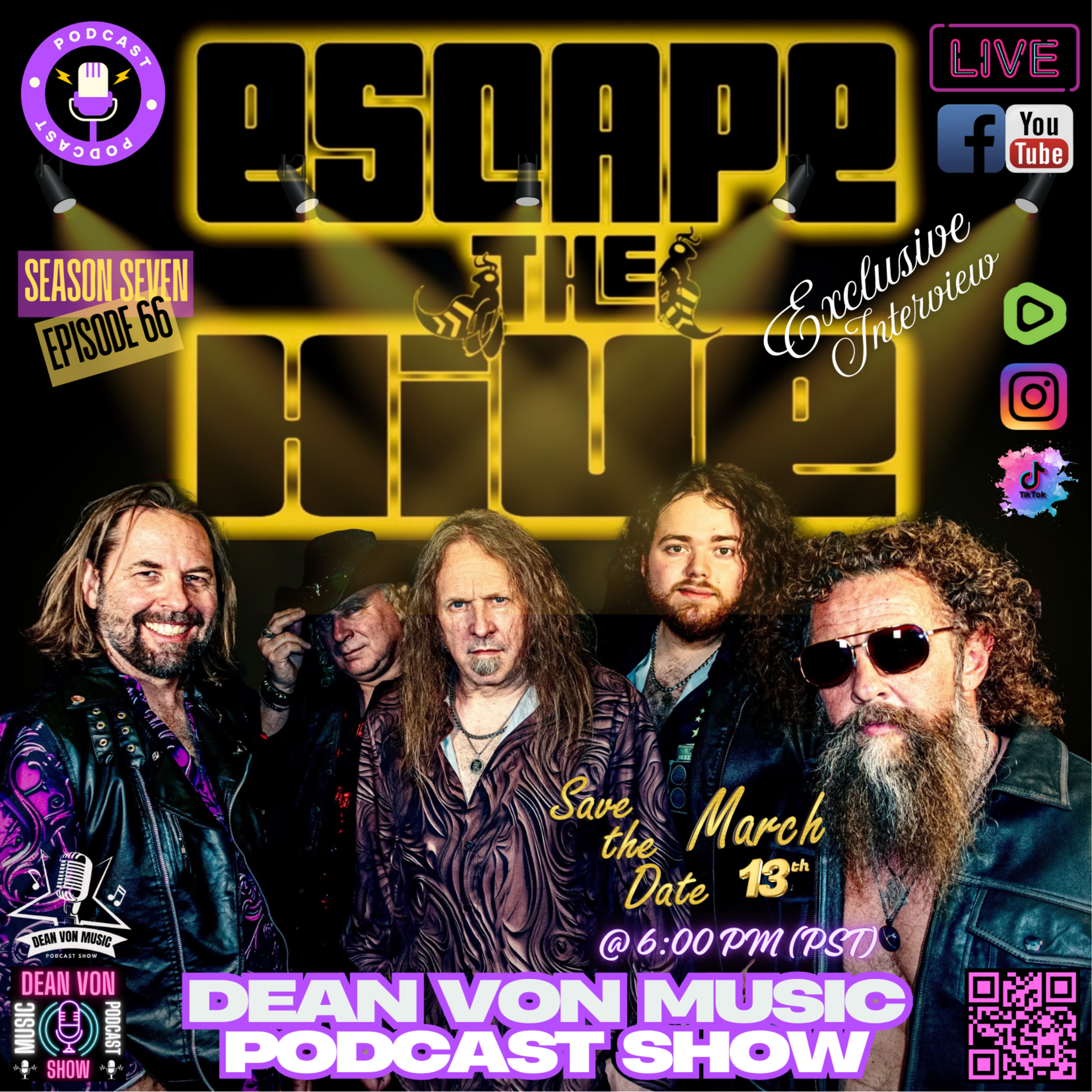 The Dean Von Music Podcast Show Coming to you Live from Las Vegas, Nevada