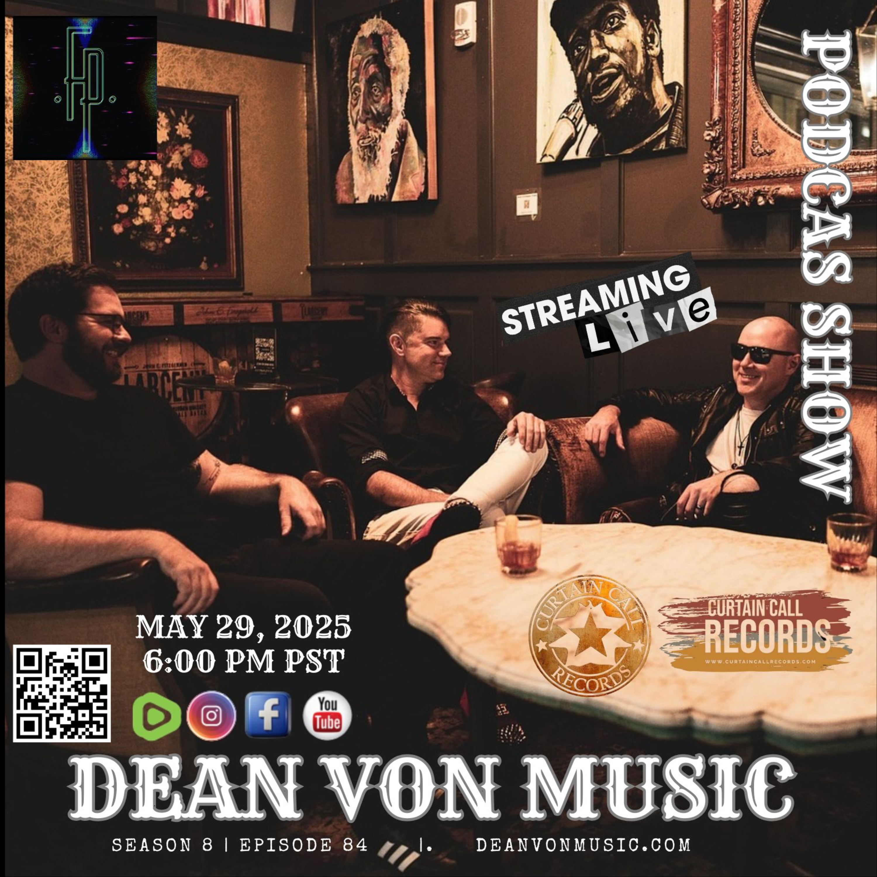 The Dean Von Music Podcast Show Coming to you Live from Las Vegas, Nevada
