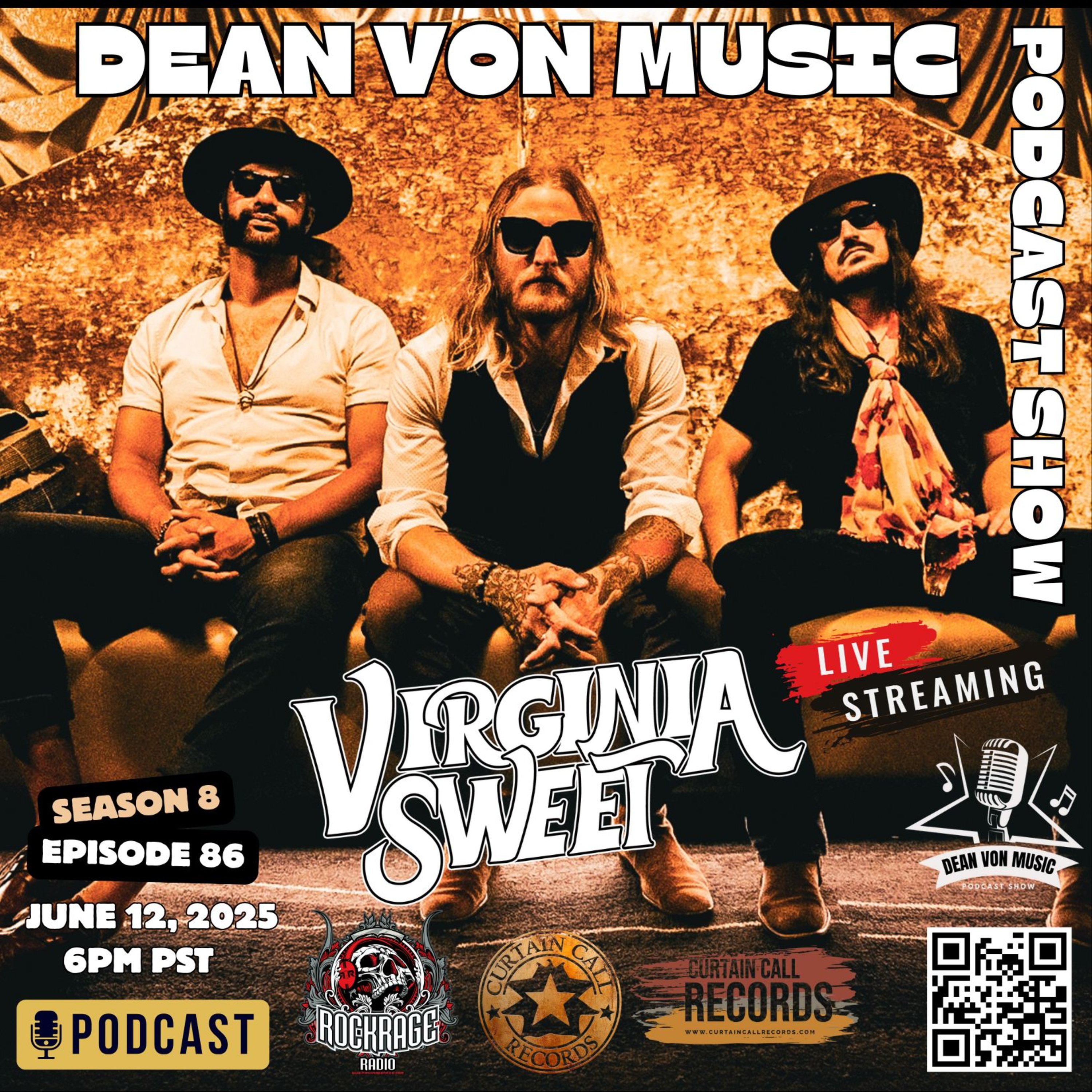 The Dean Von Music Podcast Show Coming to you Live from Las Vegas, Nevada
