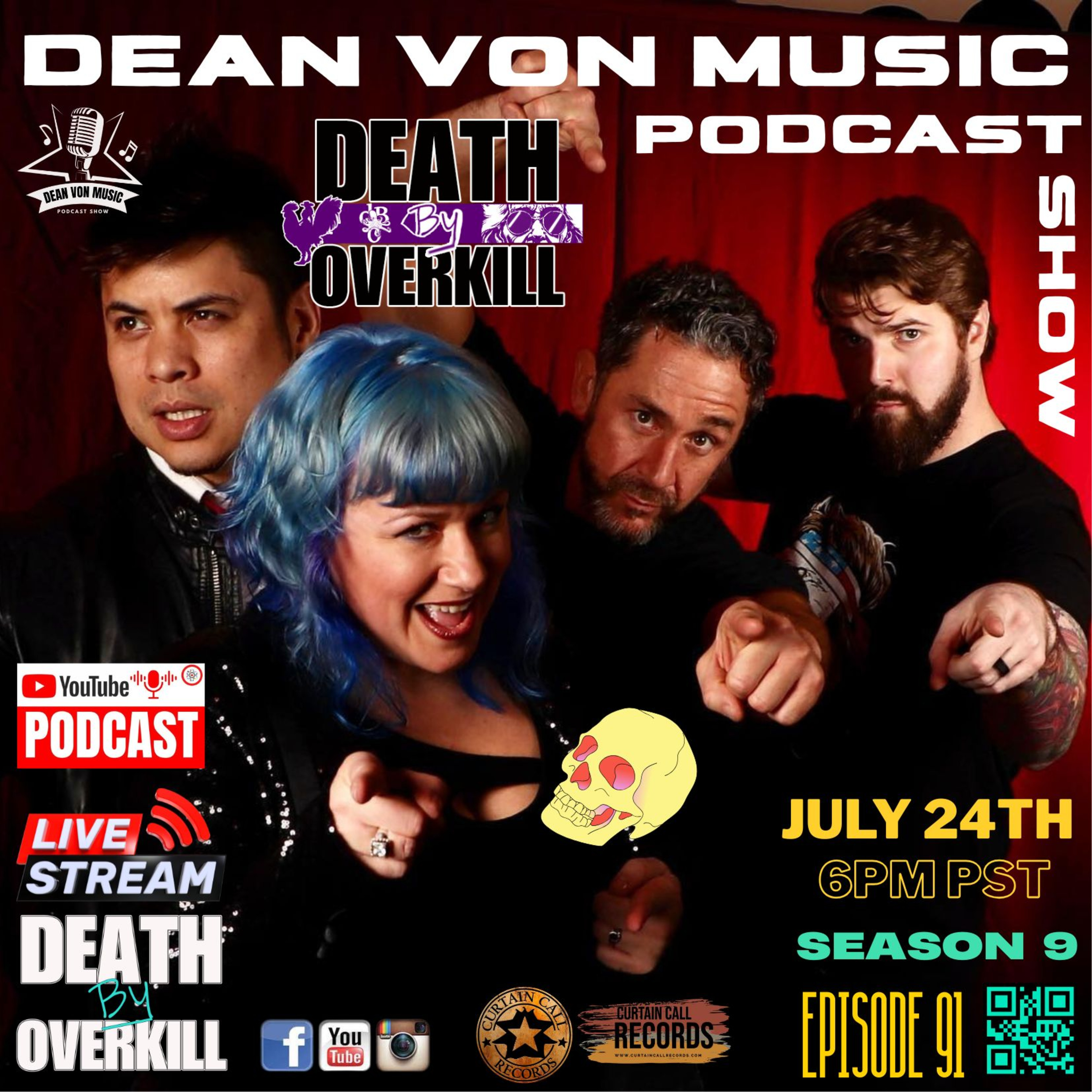 The Dean Von Music Podcast Show Coming to you Live from Las Vegas, Nevada