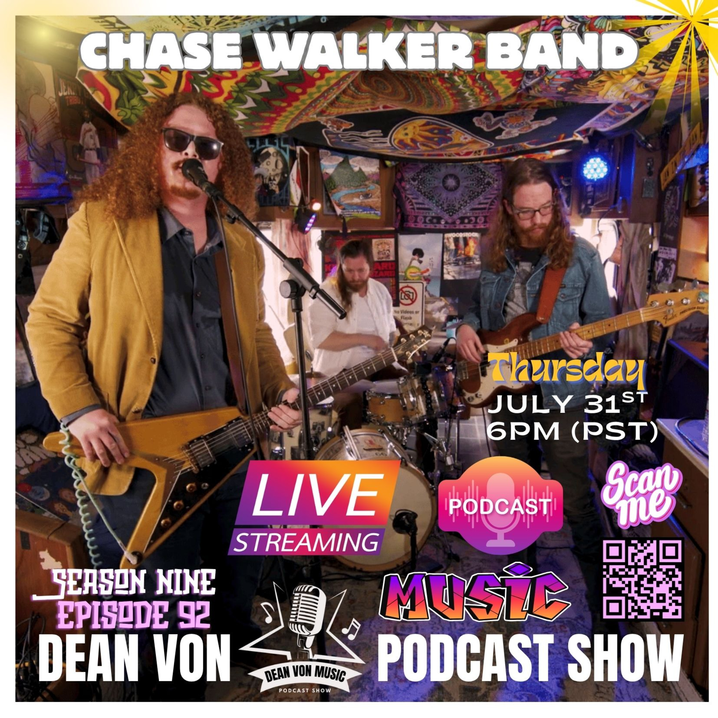 The Dean Von Music Podcast Show Coming to you Live from Las Vegas, Nevada