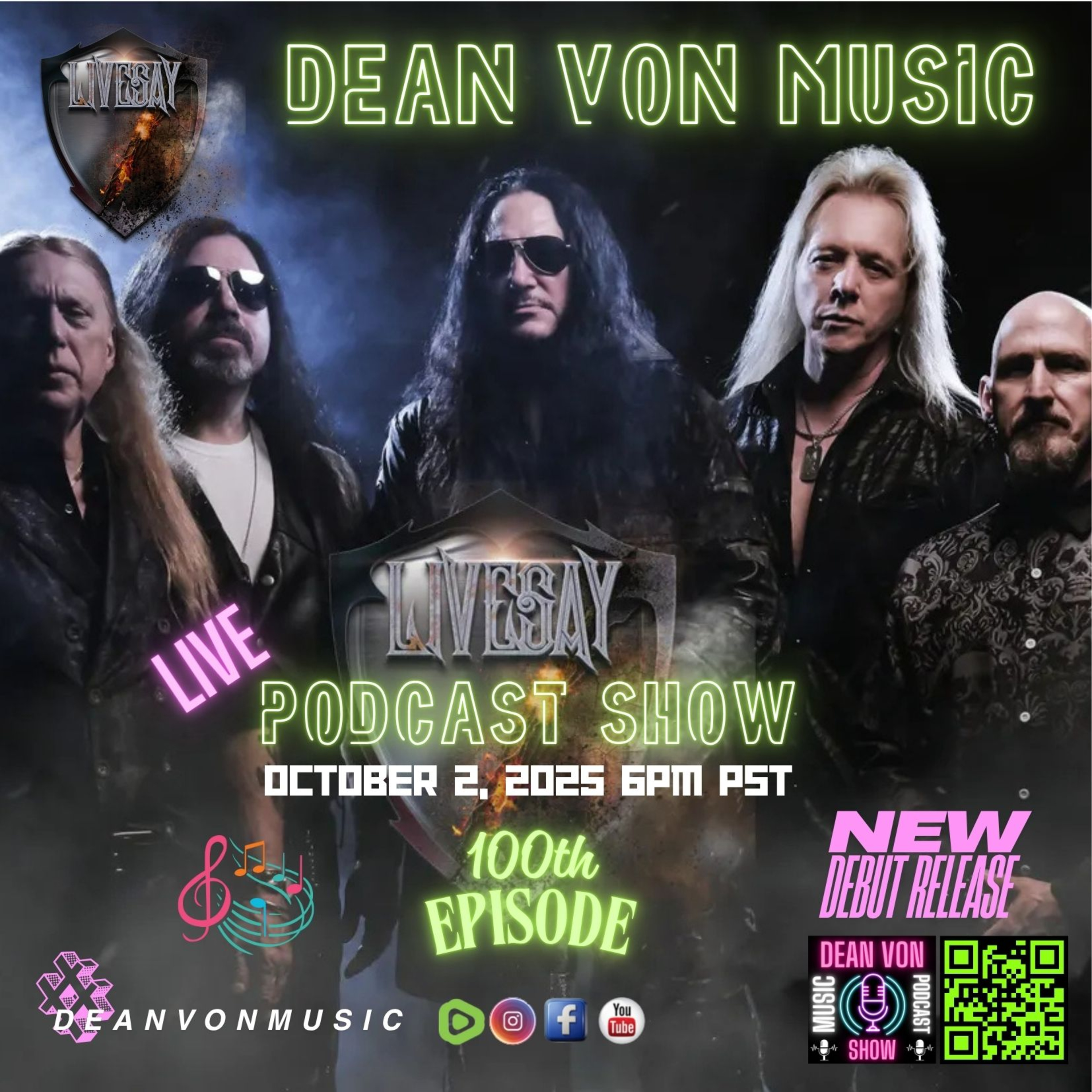 S10|E100 'LIVESAY' INTERVIEW AND BRAND NEW MUSIC RELEASE! episode artwork
