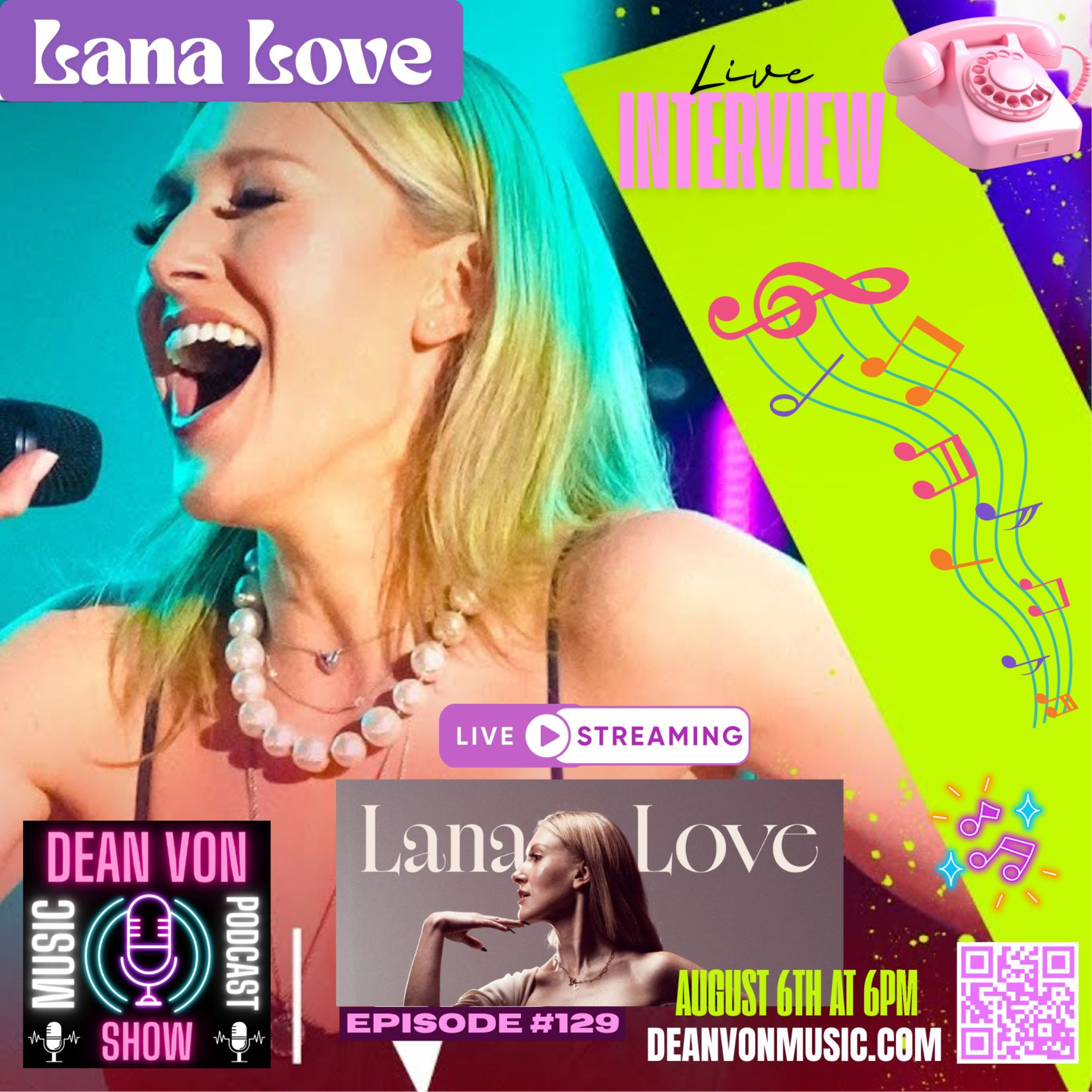 S12|E129 Lana Love fresh off NBC's 'The Voice' shares her story LIVE! episode artwork