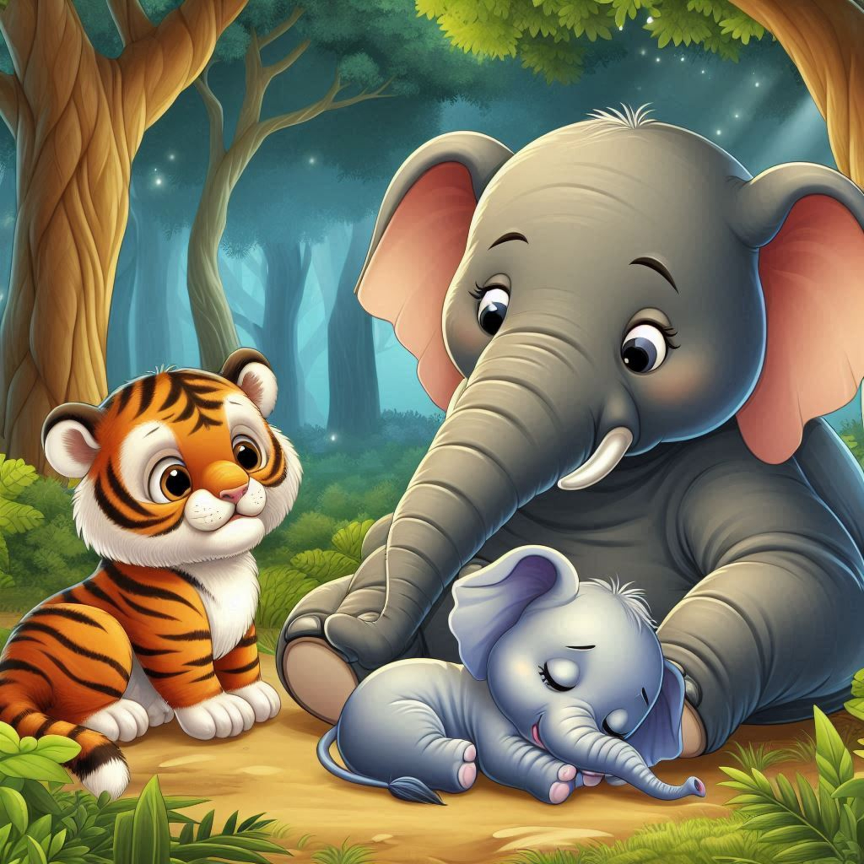 ഞാൻ ഉറങ്ങില്ല || Malayalam Bedtime Stories for Children episode artwork