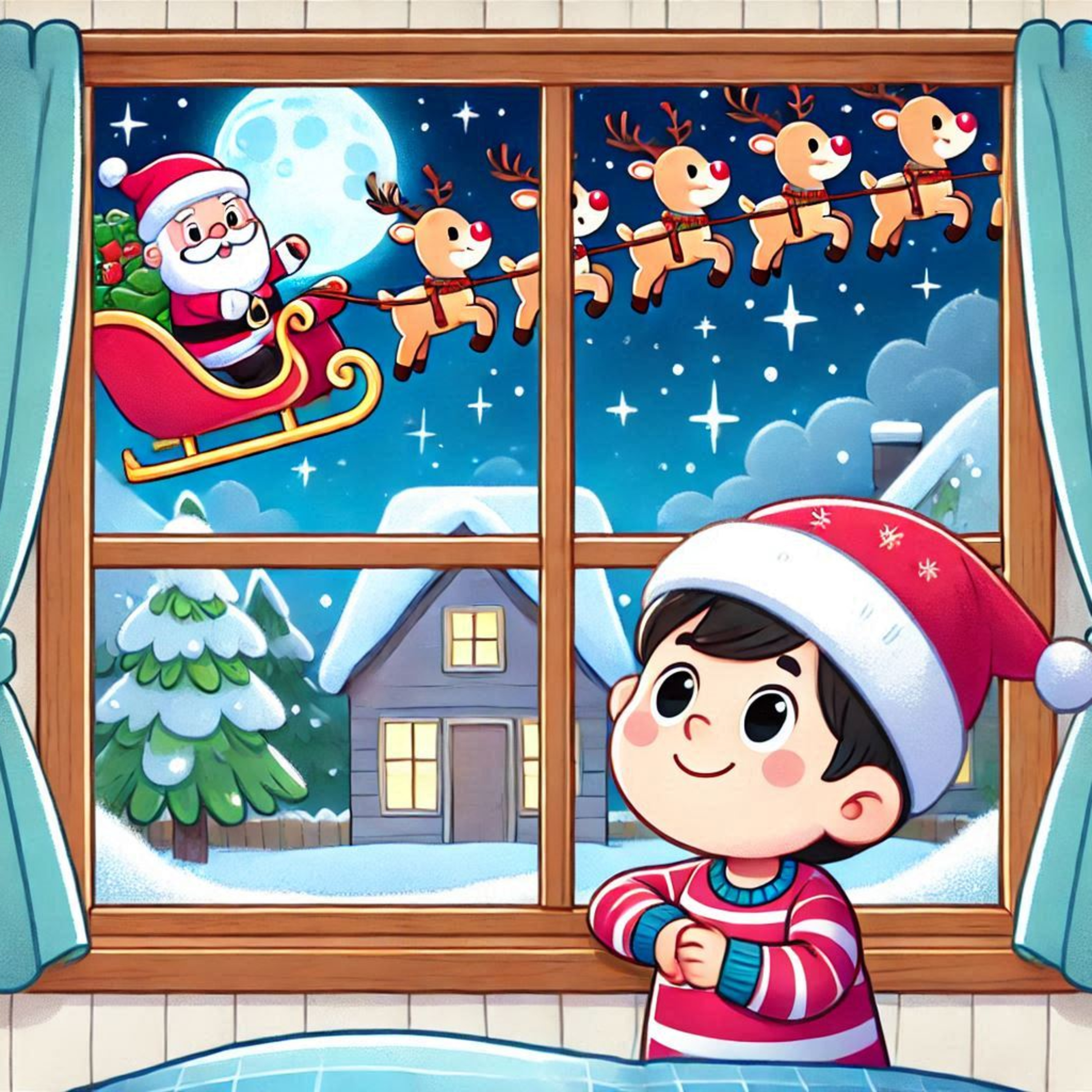 ദേ സാന്താക്ലോസ് അപ്പൂപ്പൻ|| The Night Before Christmas || Malayalam Stories for Children #podcast episode artwork
