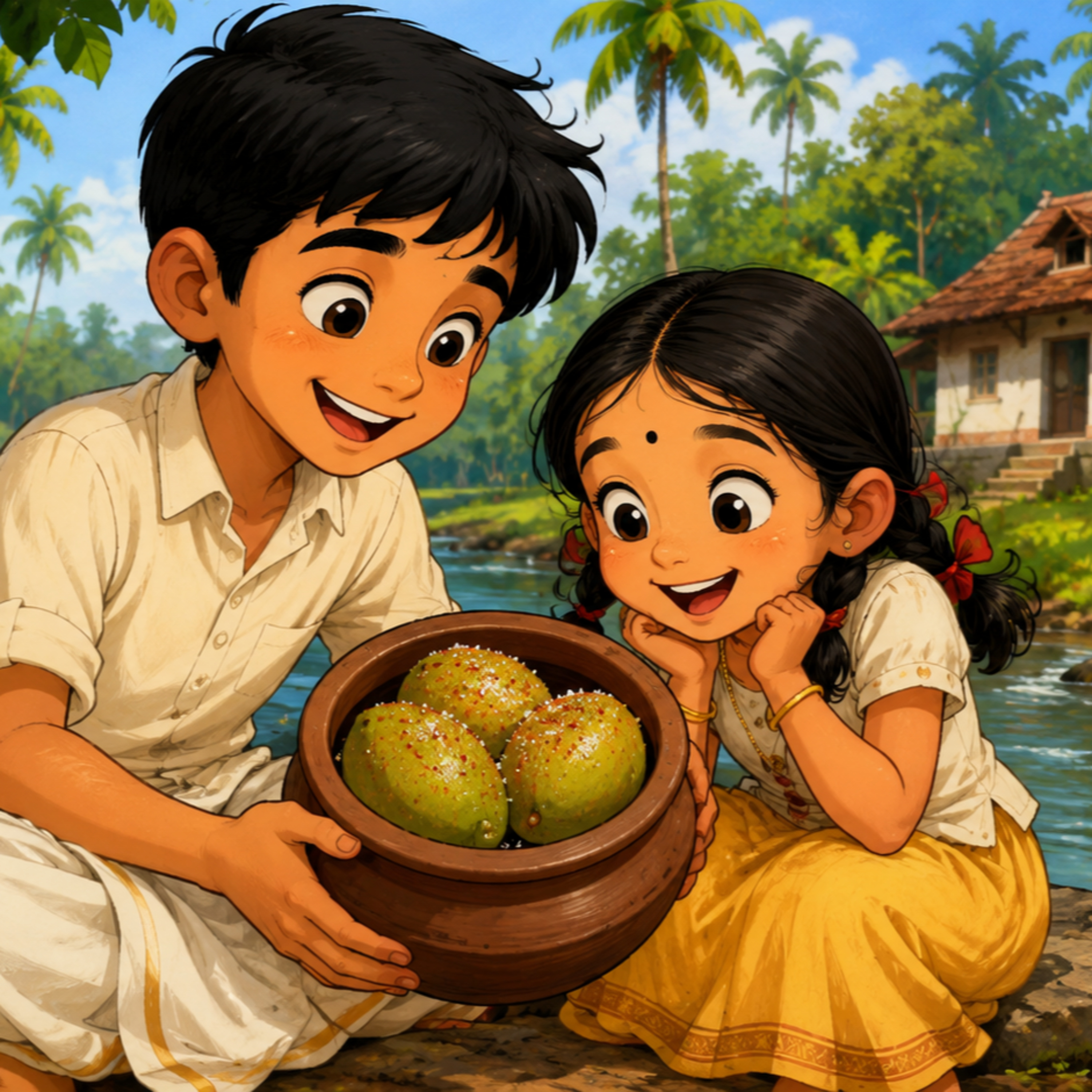 ഉപ്പുമാങ്ങ|| Malayalam Bedtime Stories for Children || Kerala Story #lifeinkerala #bedtimestories