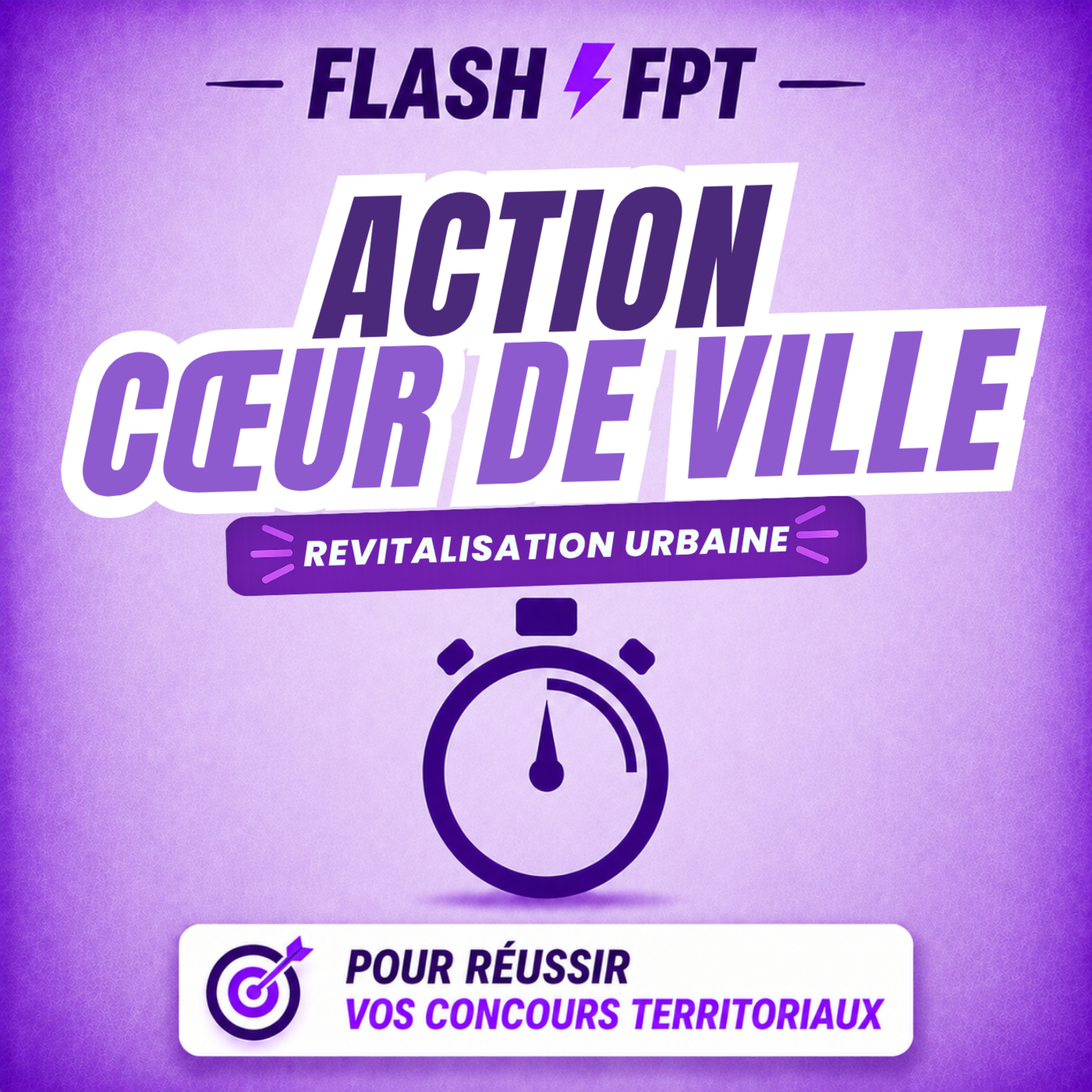 Réussir l'examen du concours fonction publique territoriale grâce au plan action coeur de ville episode artwork