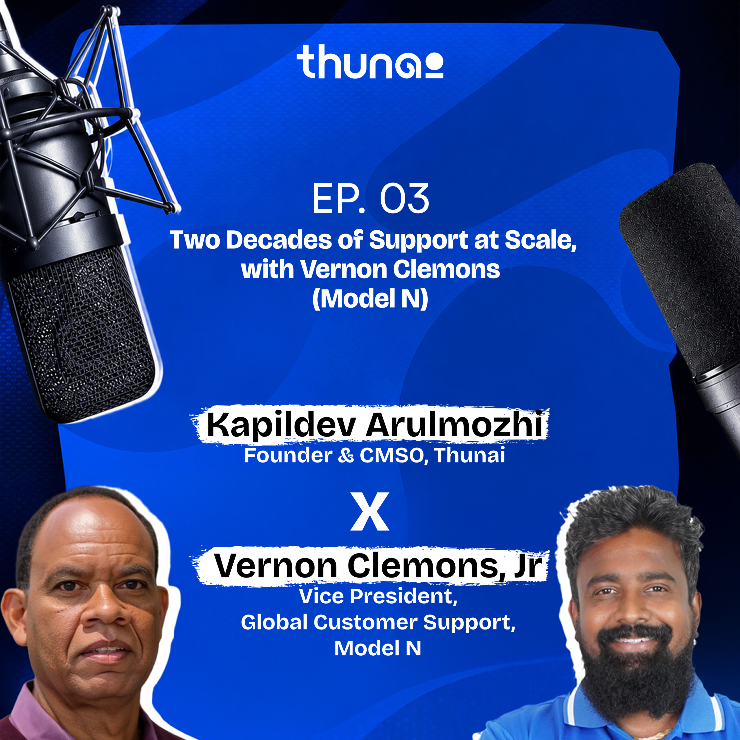Two Decades of Support at Scale, with Vernon Clemons episode artwork