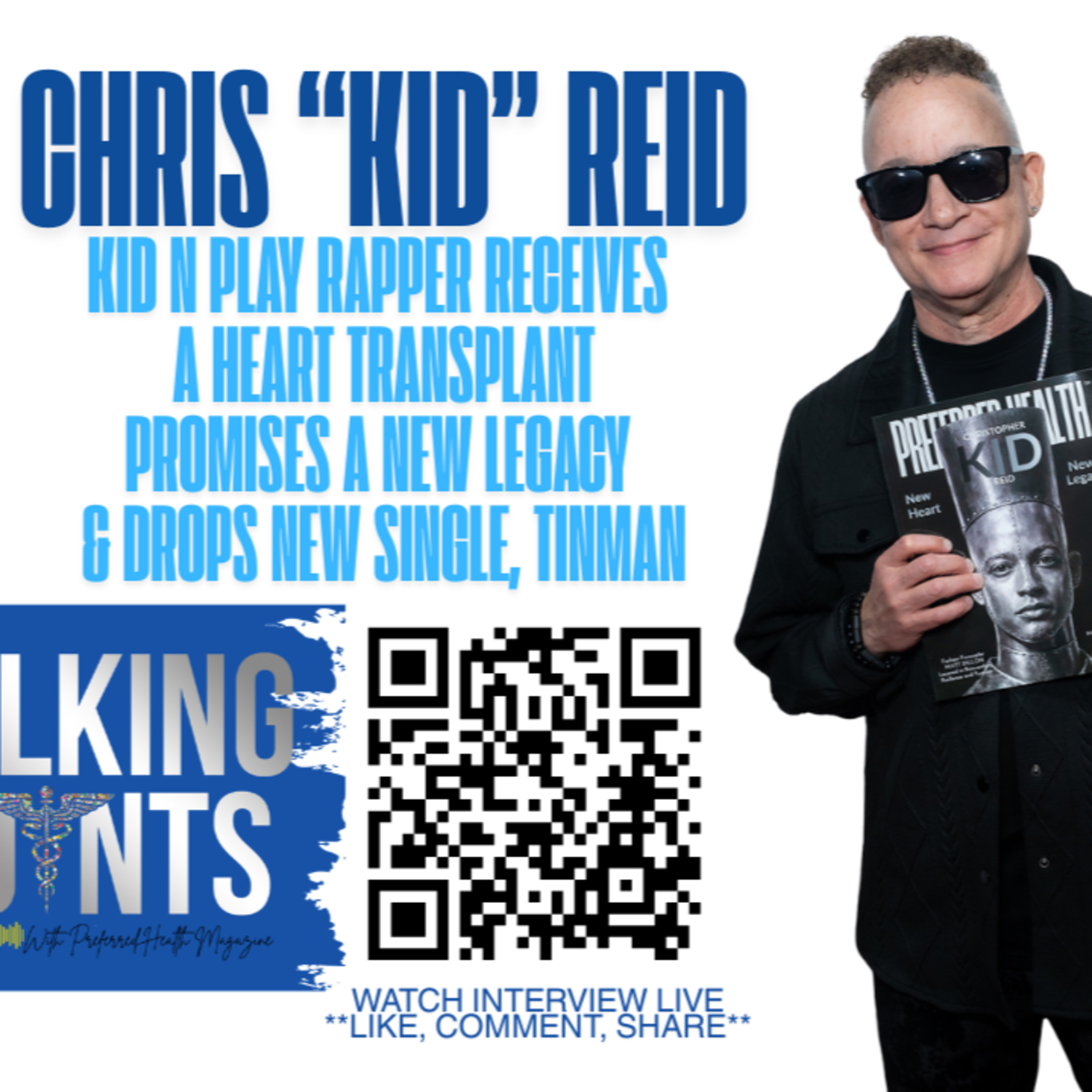 Rapper Chris "KID" Reid Gets a Heart Transplant & Promises a New Legacy  episode artwork