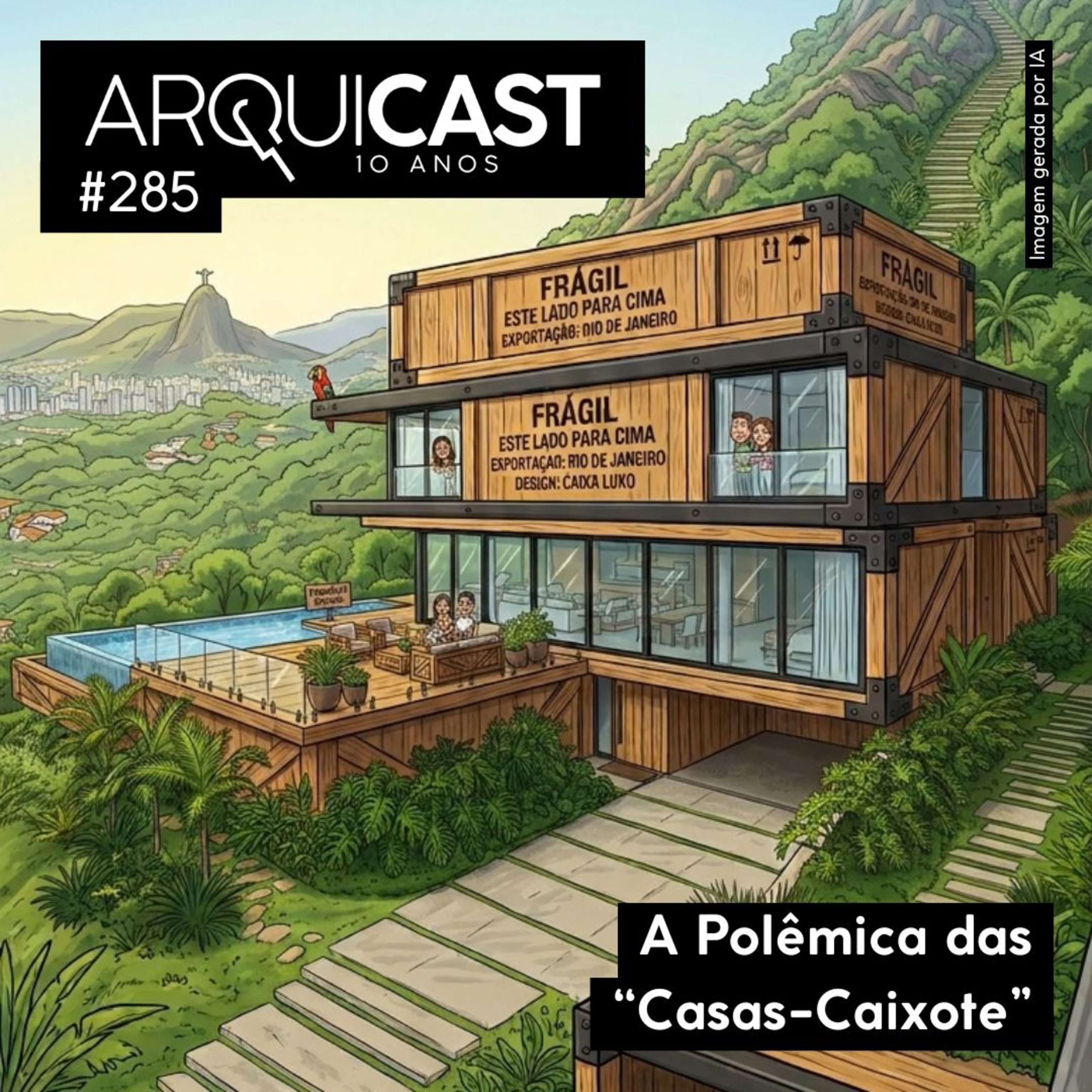 Arquicast 285 - A Polêmica das "Casas-Caixote"