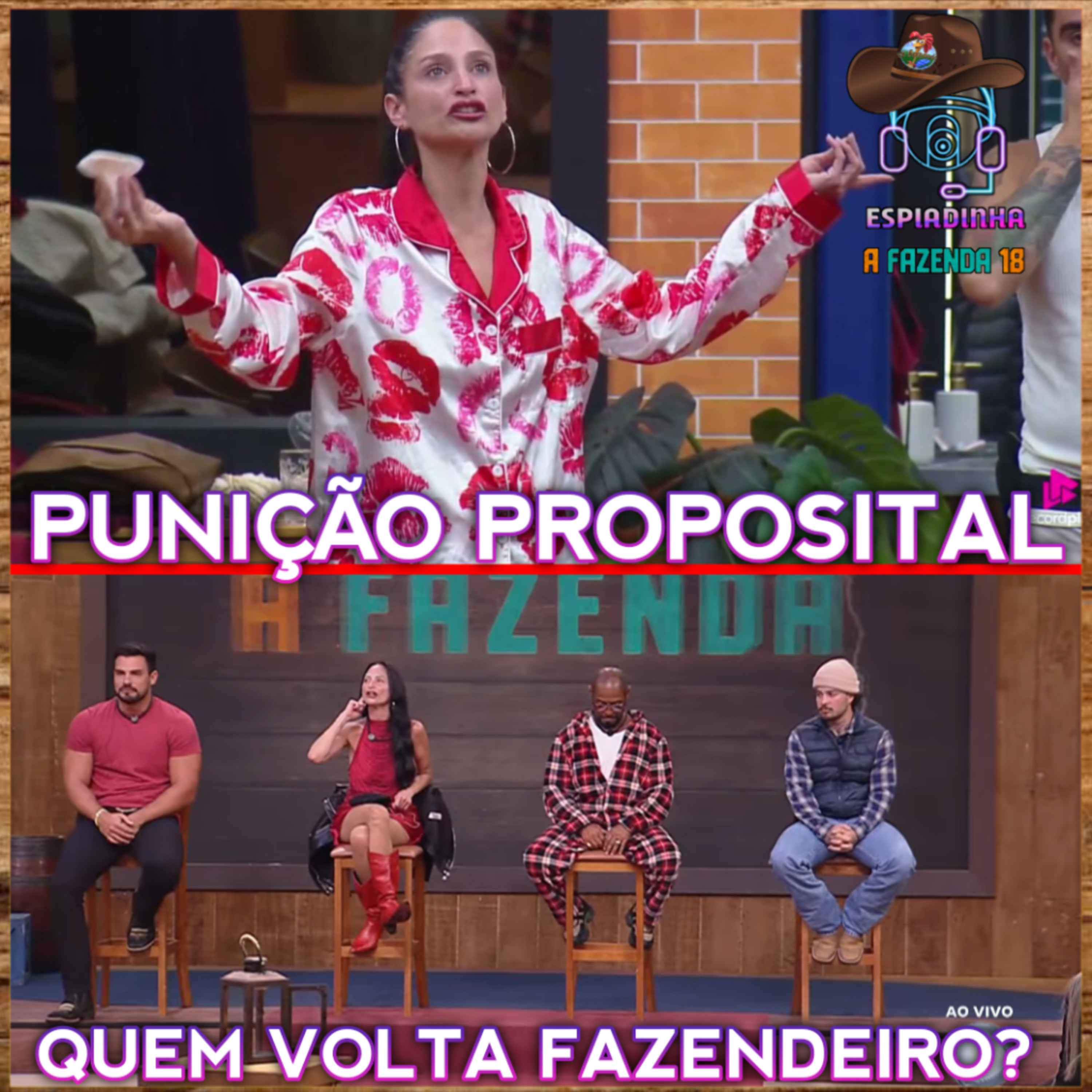 RENÊ, ARIELA, THAÍDE E JOTTAPÊ NA ROÇA + ARIELA CAUSA PUNIÇÃO PROPOSITAL | A Fazenda 18