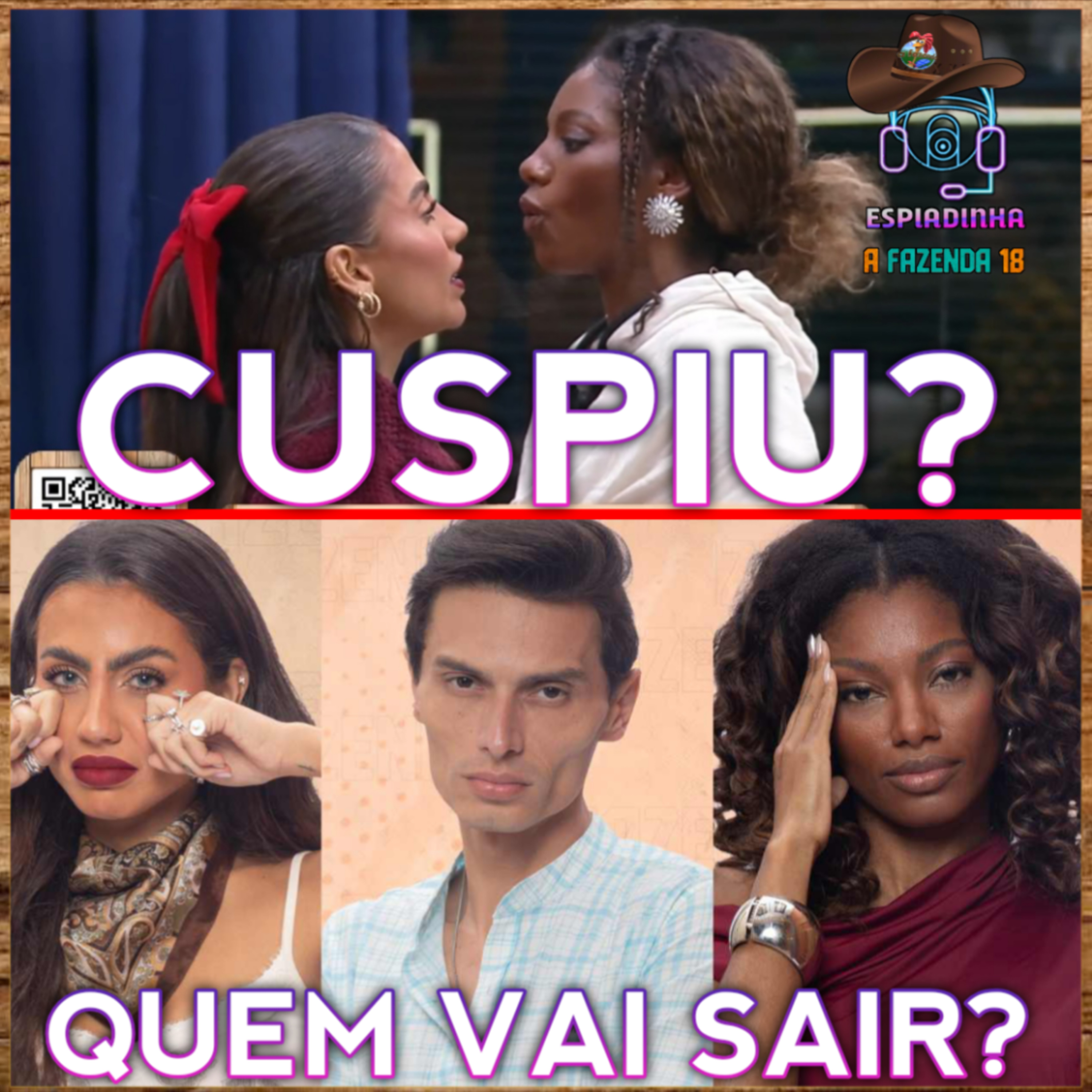 Cathe, Gabriel e Tina na ROÇA! + Thaide FAZENDEIRO + Tina CUSPIU na Cathe? | A Fazenda 18 episode artwork