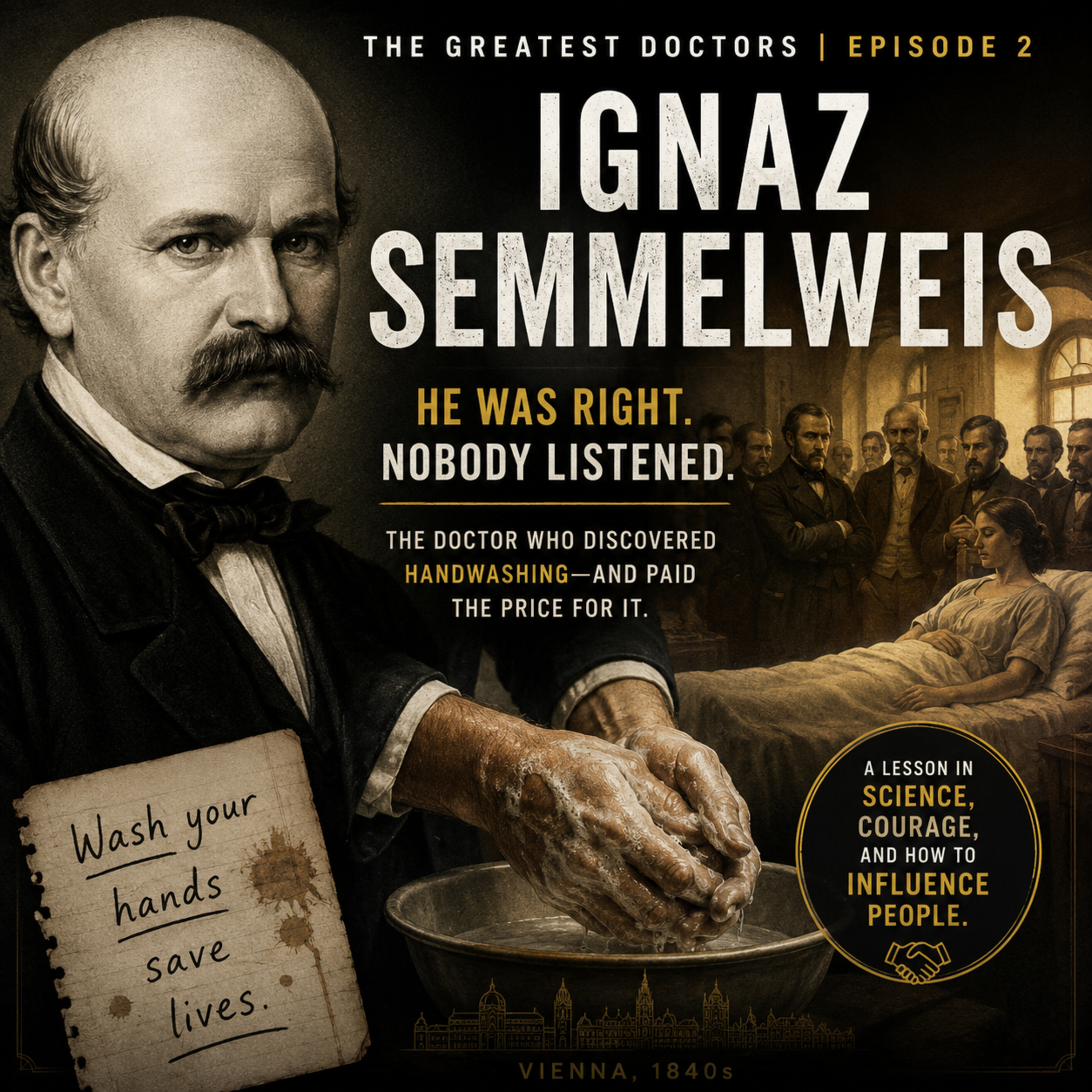 How NOT to Win Friends and Influence Doctors | Ignaz Semmelweis episode artwork