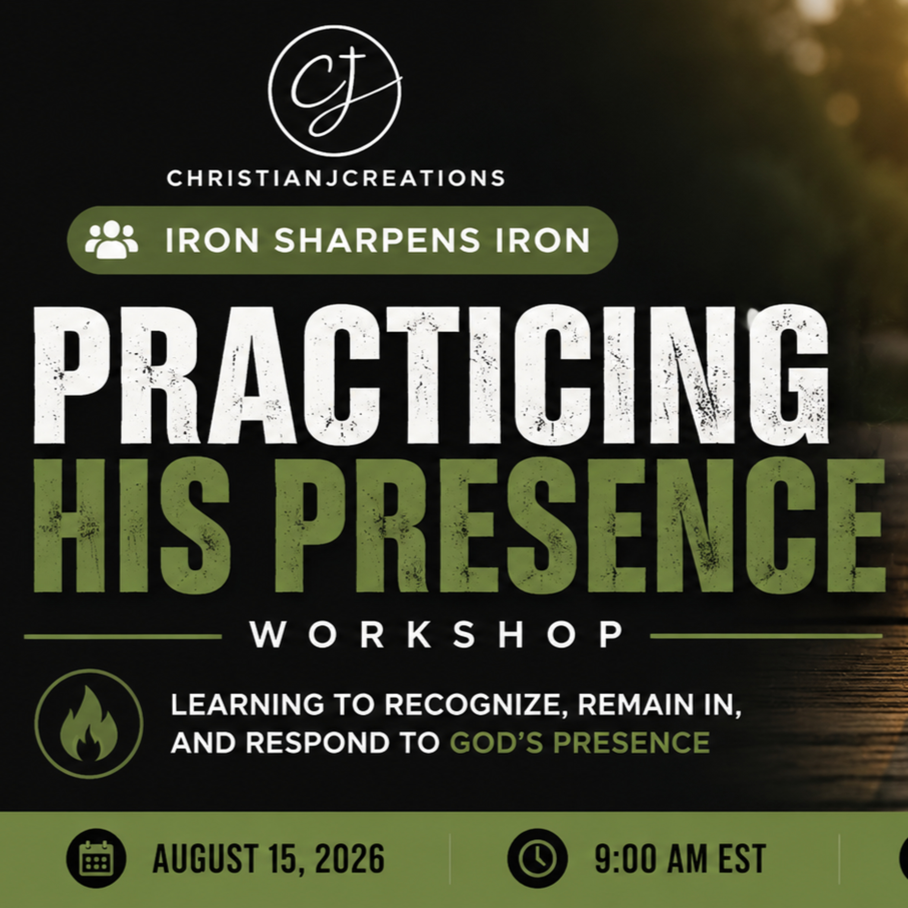 Practicing His Presence Workshop Ep. 7 | Abiding in Him episode artwork
