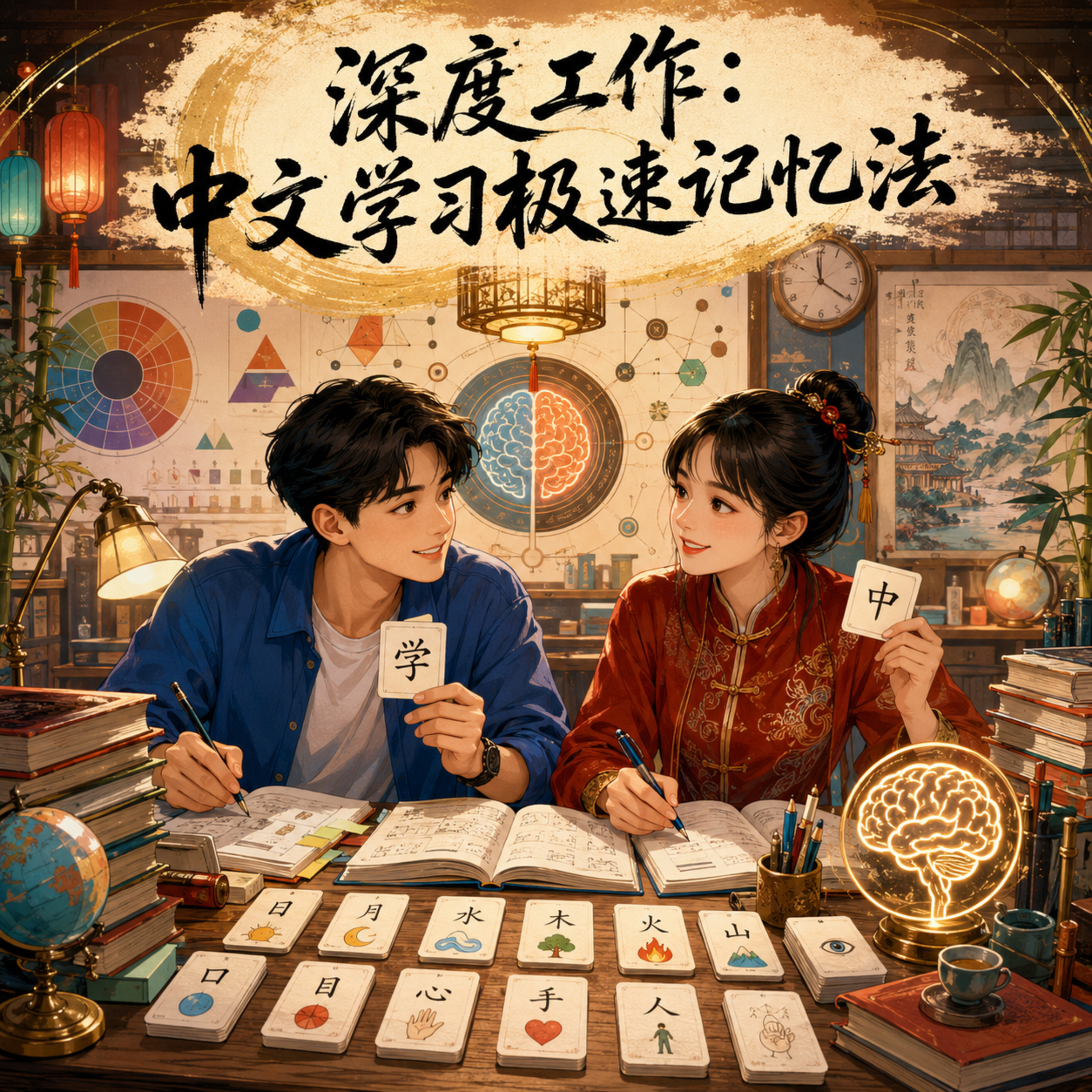 Phương pháp học tiếng Trung sâu Deep Work giúp ghi nhớ kiến thức siêu tốc | Dominic Chinese Podcast episode artwork