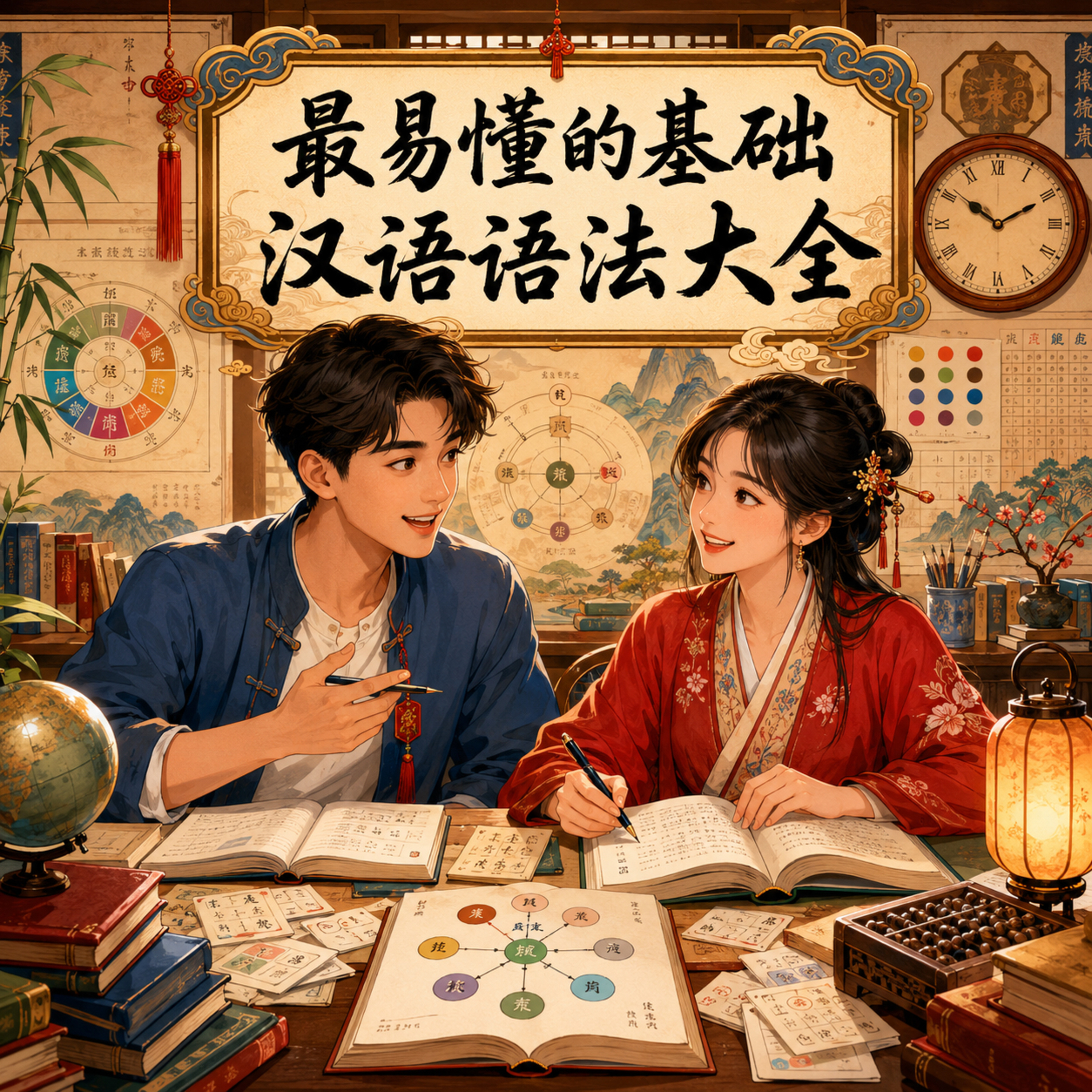 Tổng Hợp Ngữ Pháp Tiếng Trung Cơ Bản Dễ Hiểu Nhất Cho Mọi Trình Độ | Dominic Chinese Podcast episode artwork
