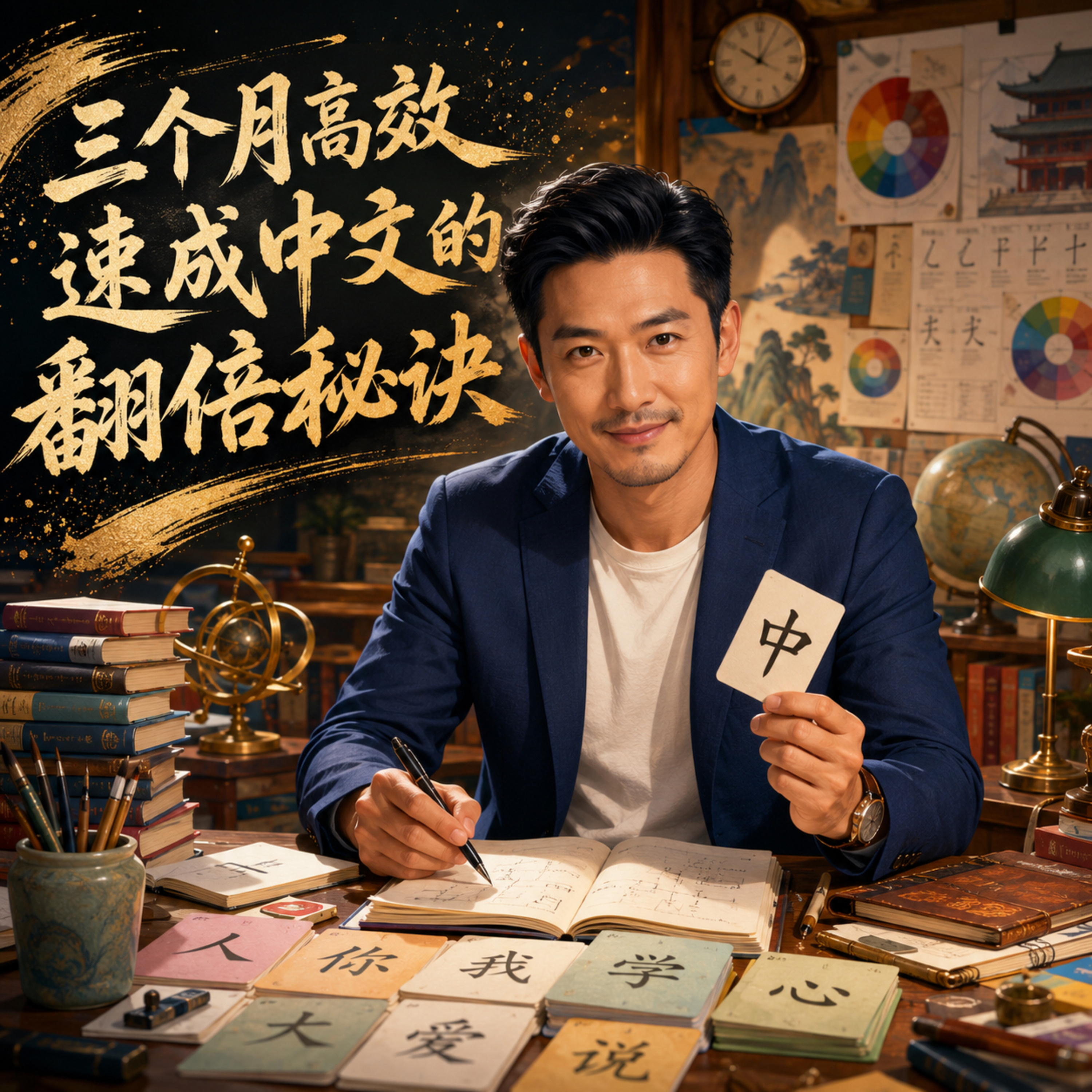Bí Quyết Học Tiếng Trung Cấp Tốc Hiệu Quả Gấp Đôi Trong 3 Tháng | Dominic Chinese Podcast episode artwork