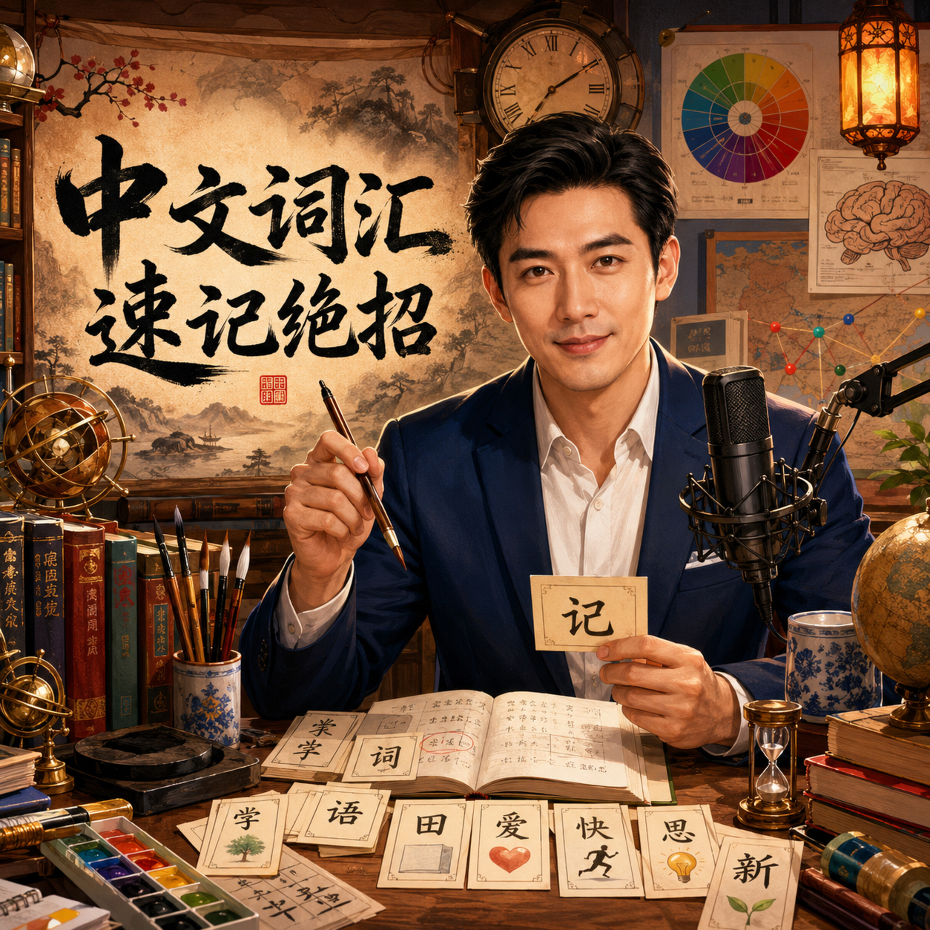 Tuyệt chiêu học từ vựng tiếng Trung nhanh nhớ, khó quên | Dominic Chinese Podcast episode artwork