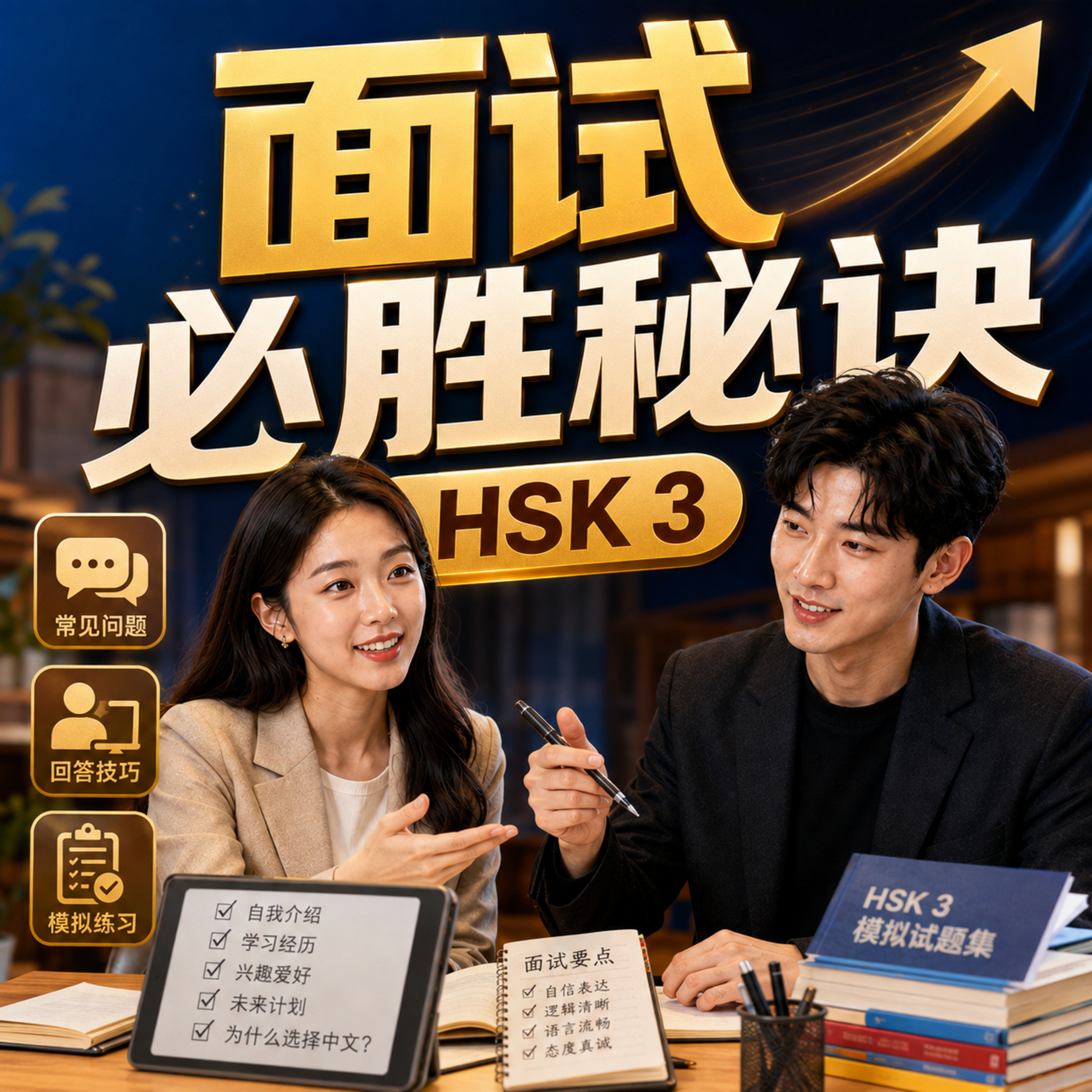 HSK 3 | Bí quyết phỏng vấn tiếng Trung thật ấn tượng | Dominic Podcast episode artwork