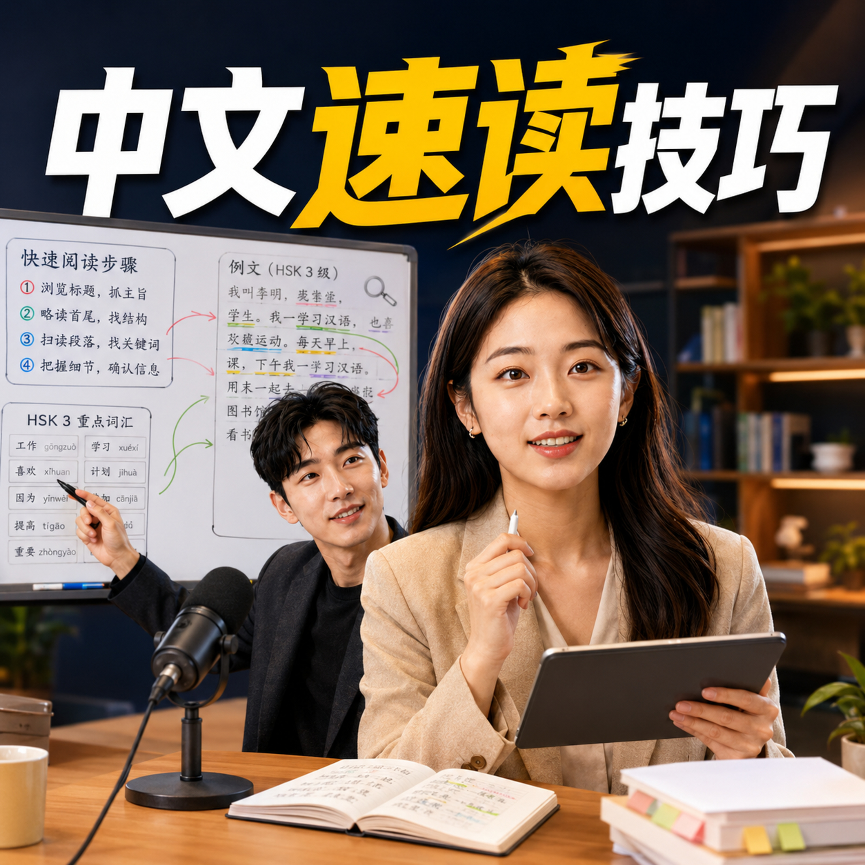 Kỹ năng đọc nhanh tài liệu tiếng Trung Quốc | Dominic Podcast episode artwork