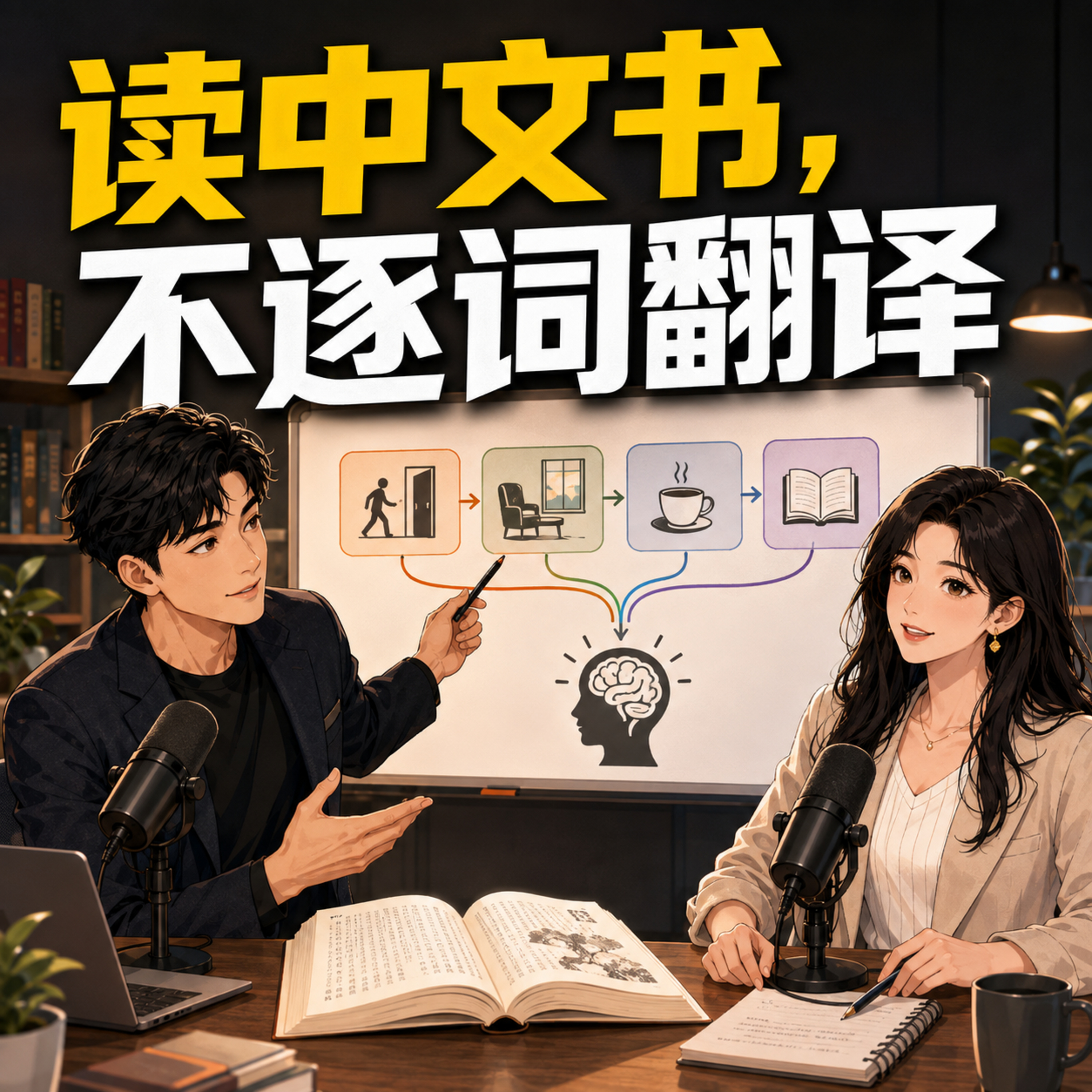Cách đọc sách tiếng Trung Quốc không dịch từng từ episode artwork