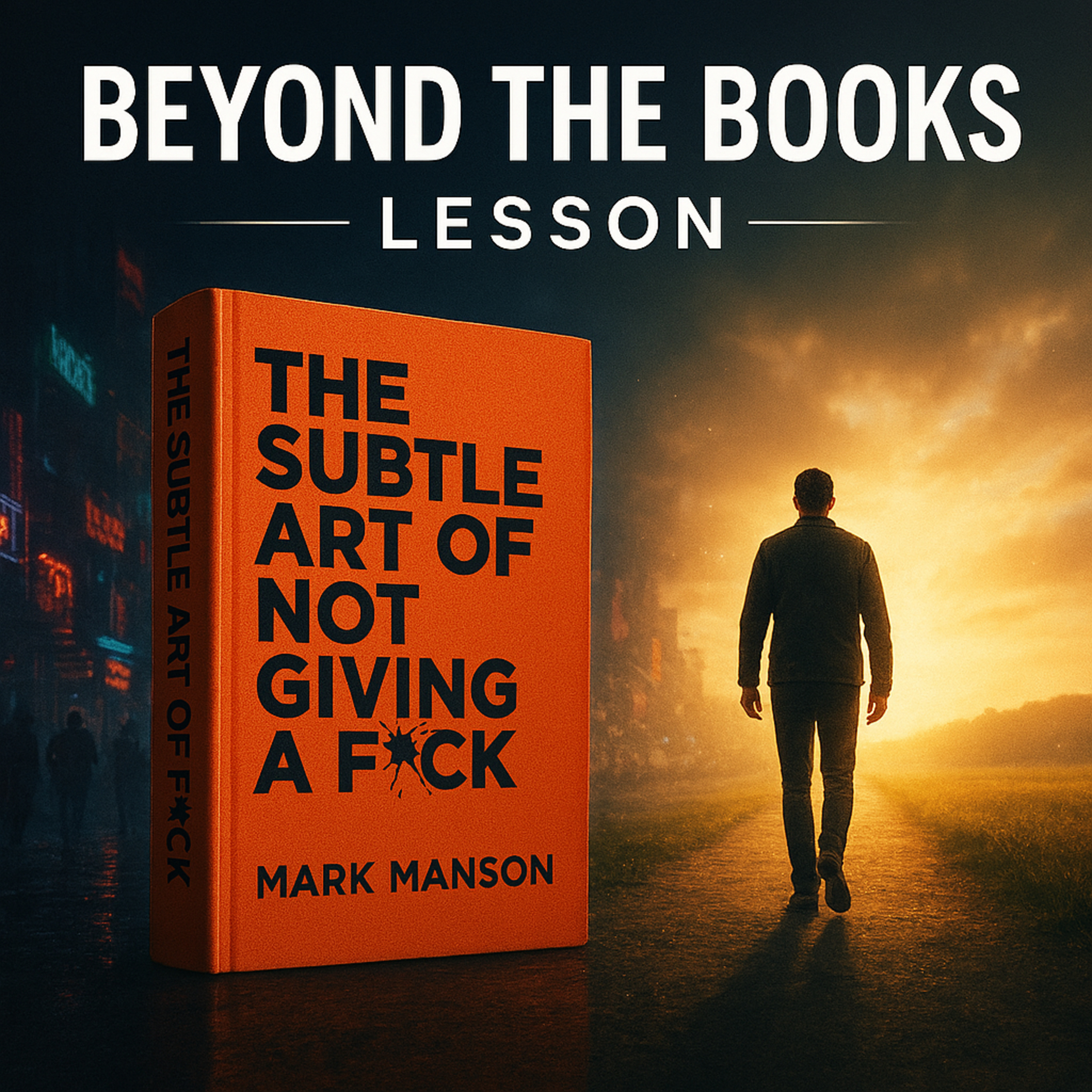 The Subtle Art of Not Giving A Fuck | Mark Manson episode artwork