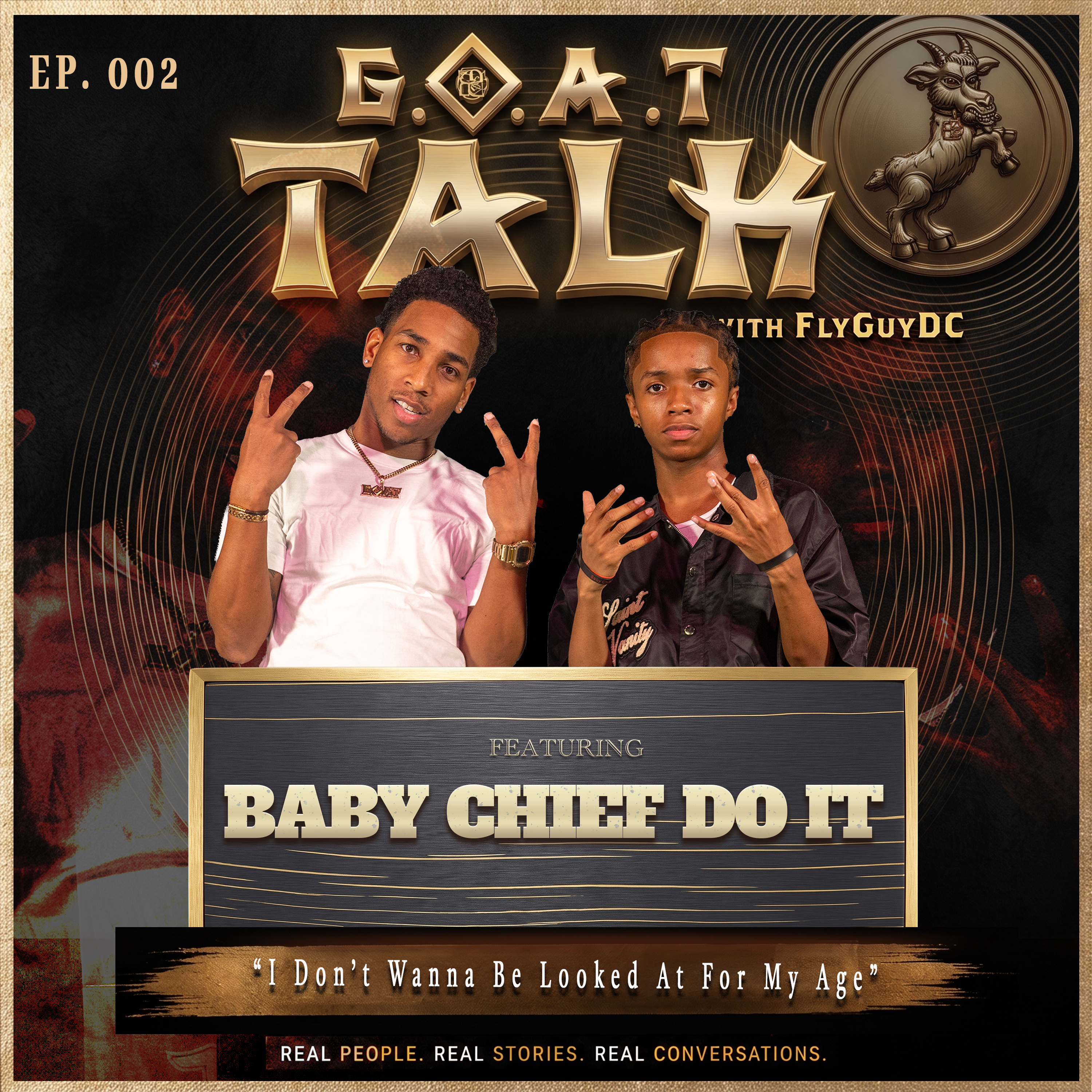 Goat Talk Episode 2: BabyChiefDoIt episode artwork