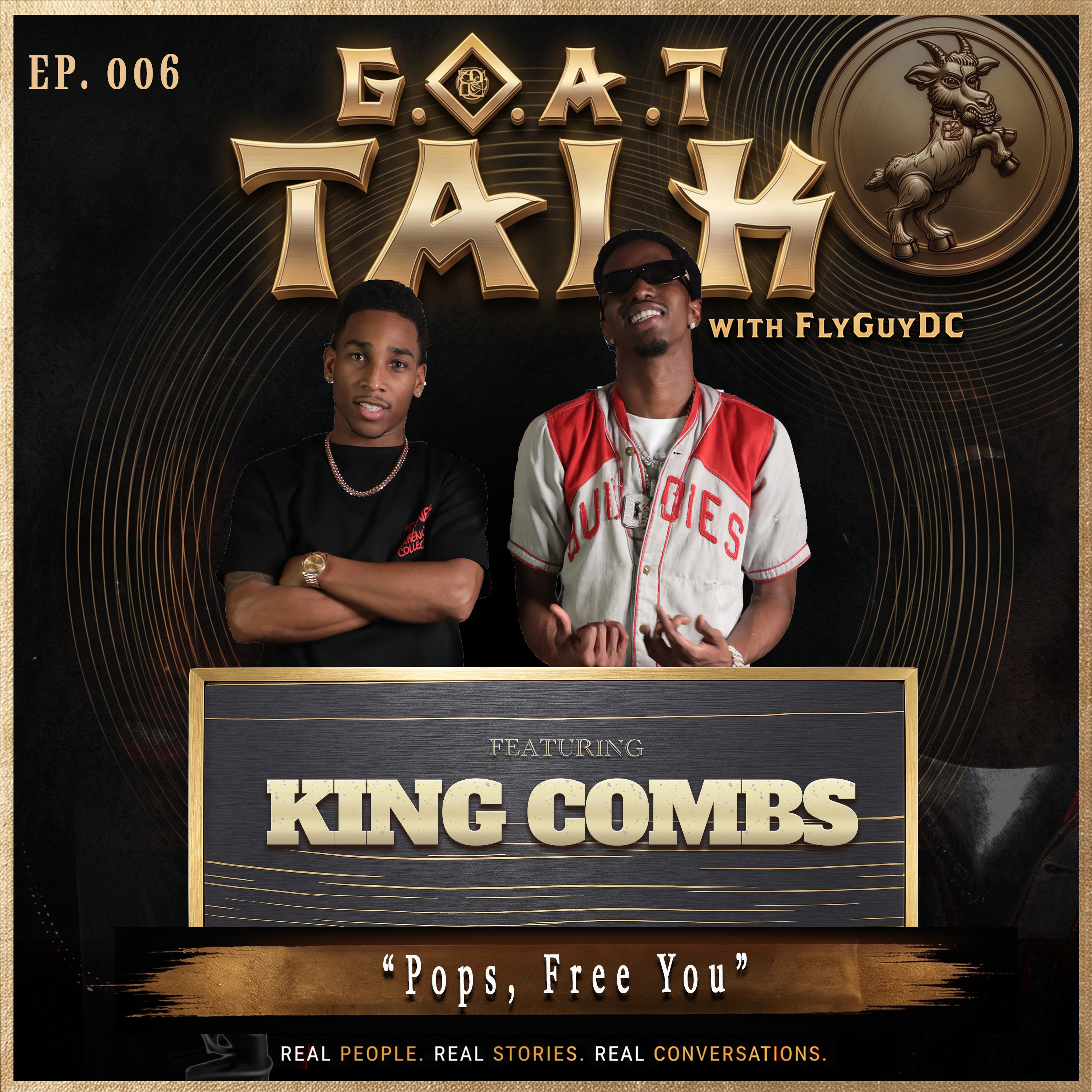 Goat Talk Episode 6: King Combs episode artwork