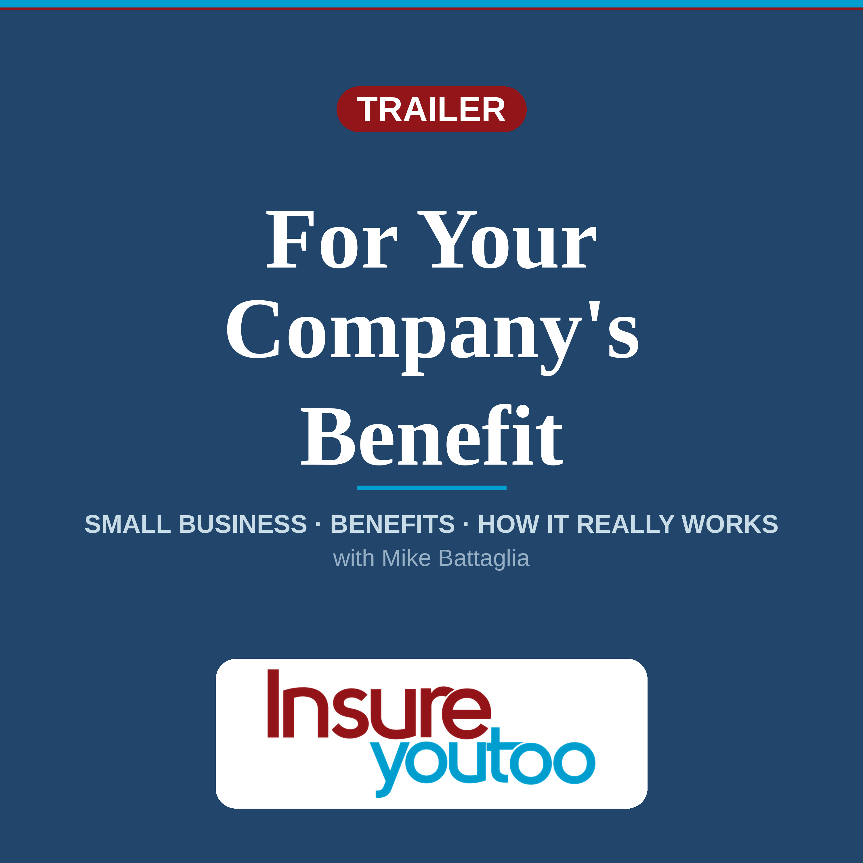 Welcome to For Your Company's Benefit episode artwork
