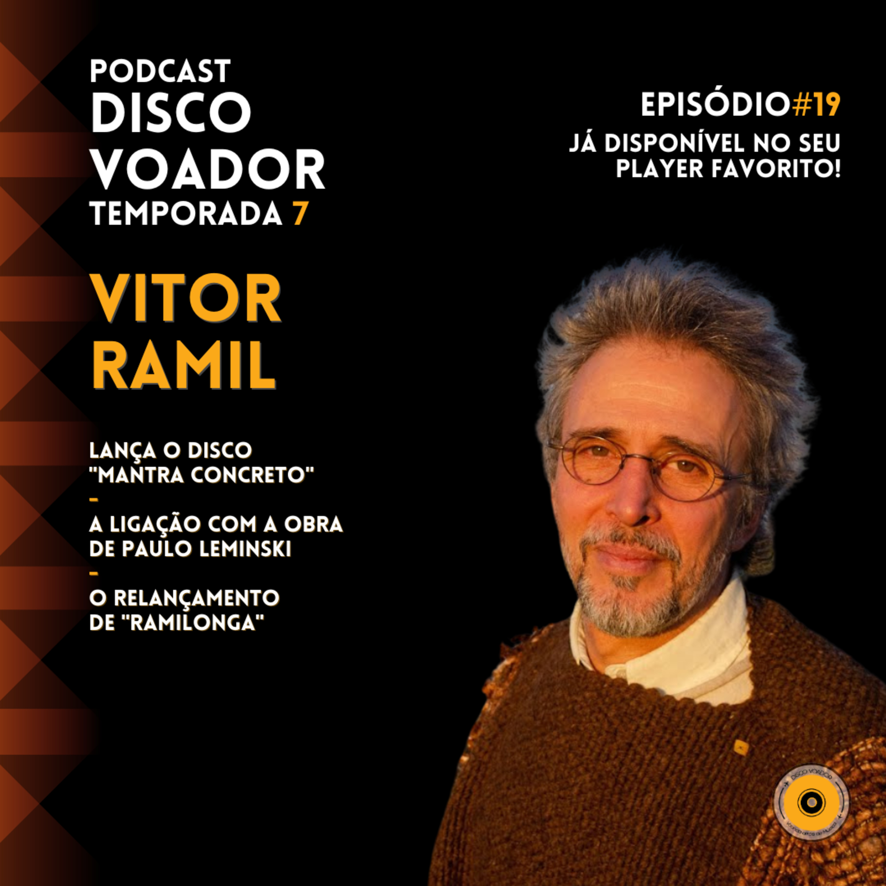 Entrevista com Vitor Ramil | Disco Voador | Temporada 7 | EP19 episode artwork
