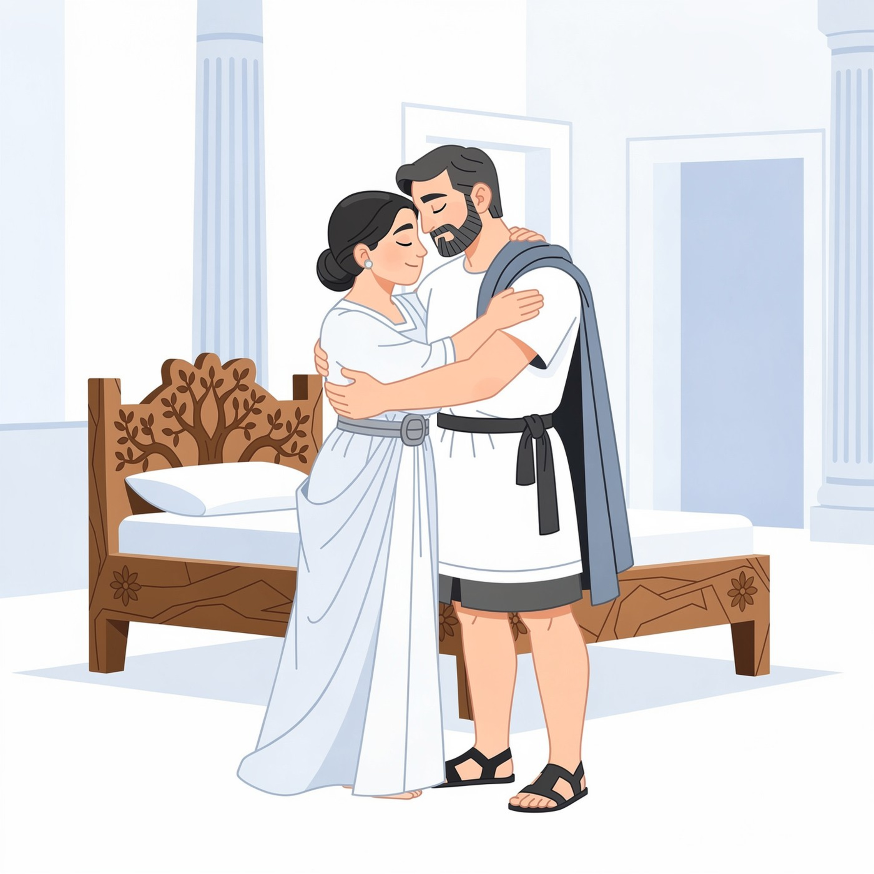 Canto XXIII: Reconocimiento de Ulises por Penélope