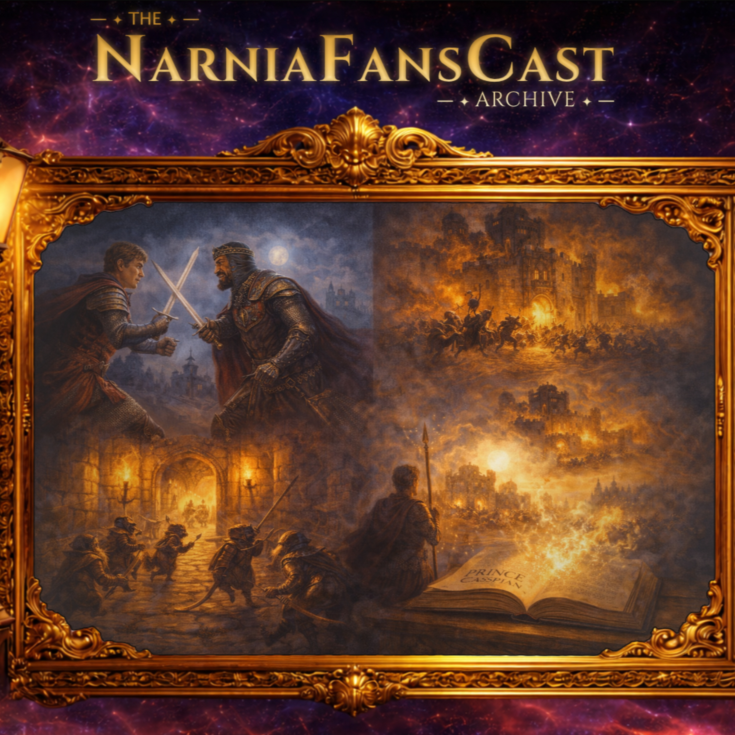 Narnia Fans Cast #34 | Prince Caspian Battle Changes & Movies vs Books + Casket of Bakhtar Begins episode artwork