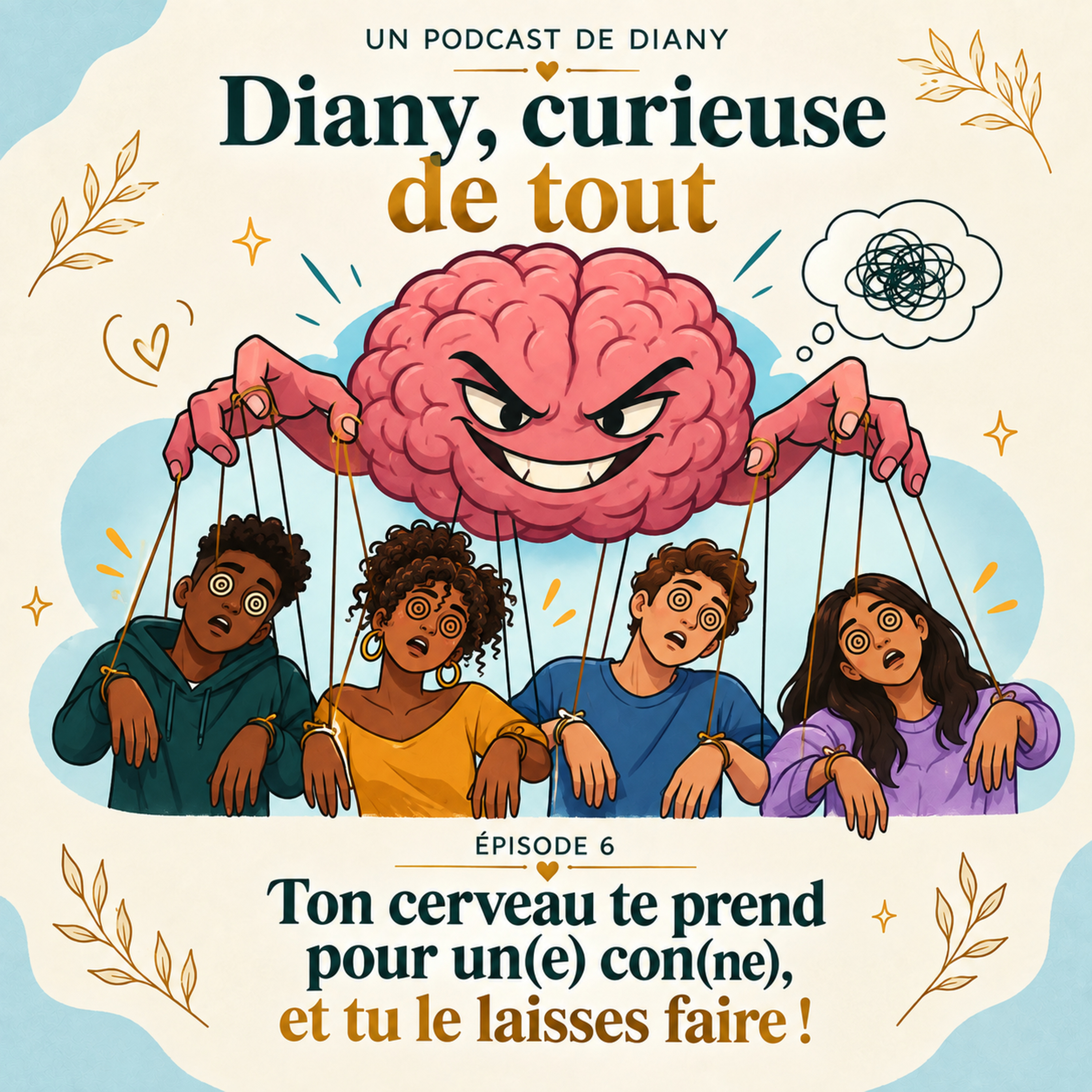 Ton cerveau te prend pour un(e) con(ne), et tu le laisses faire !