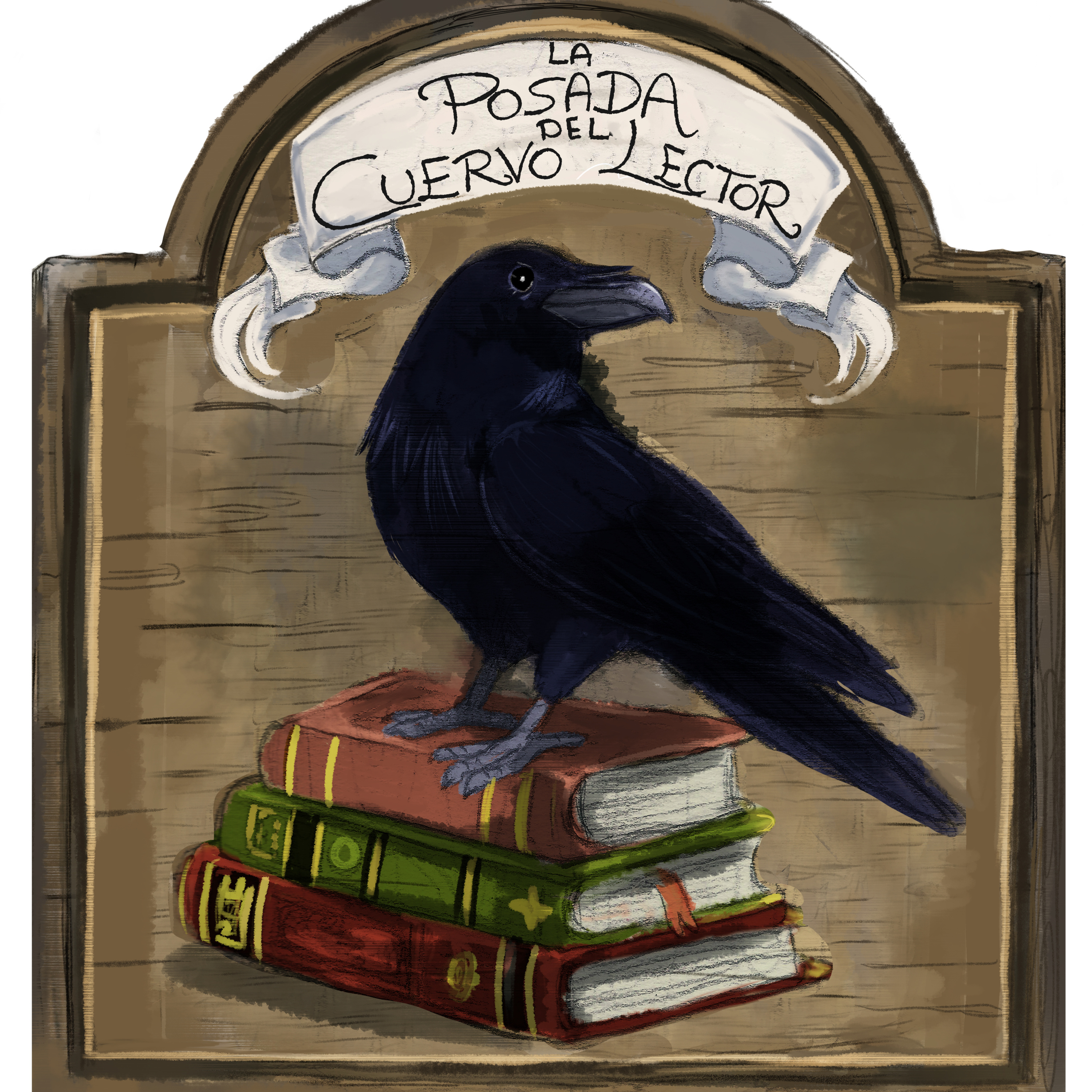 Portada de La Posada del Cuervo Lector