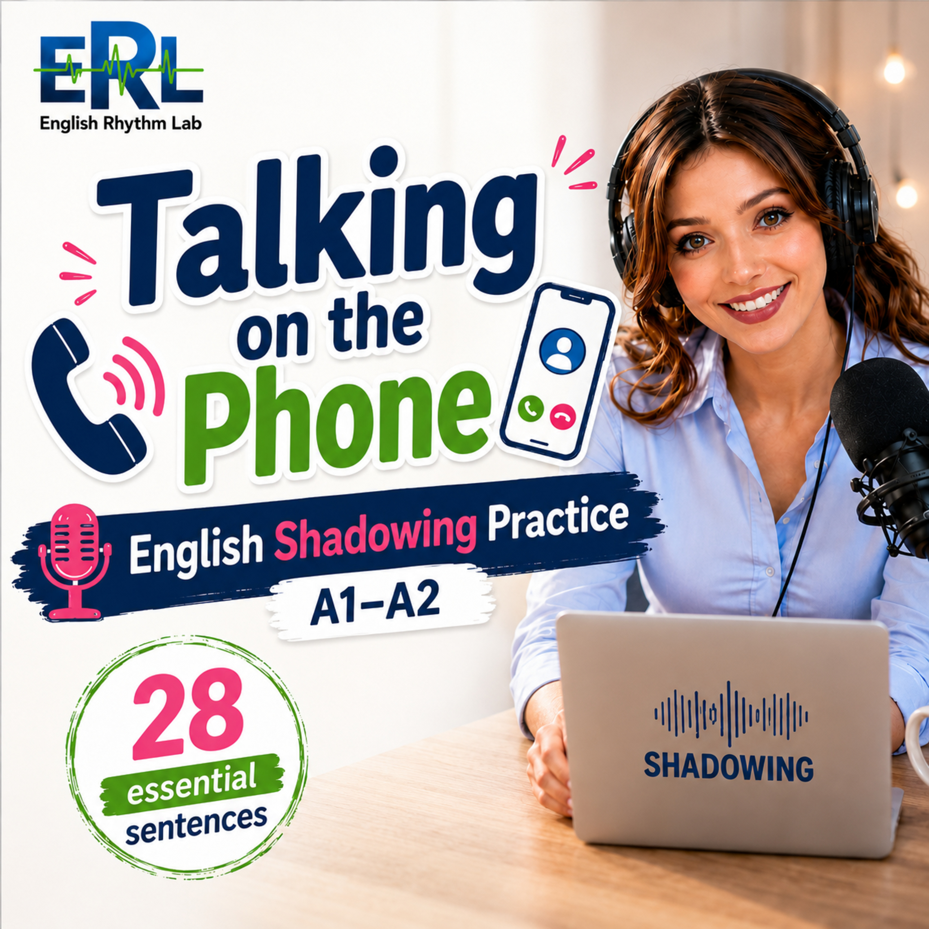 Talking on the Phone | English Shadowing | A1-A2