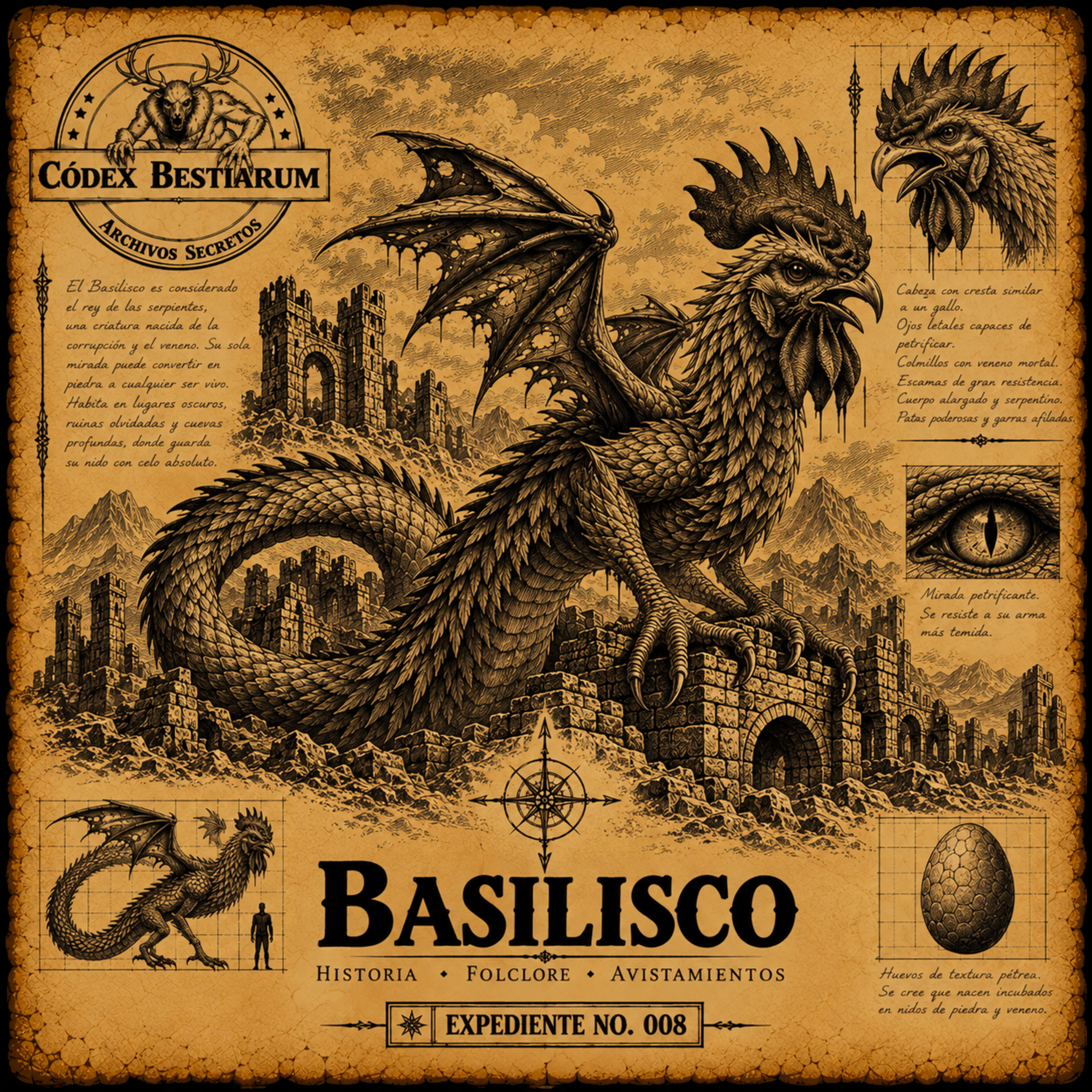 Portada de Códex Bestiarum