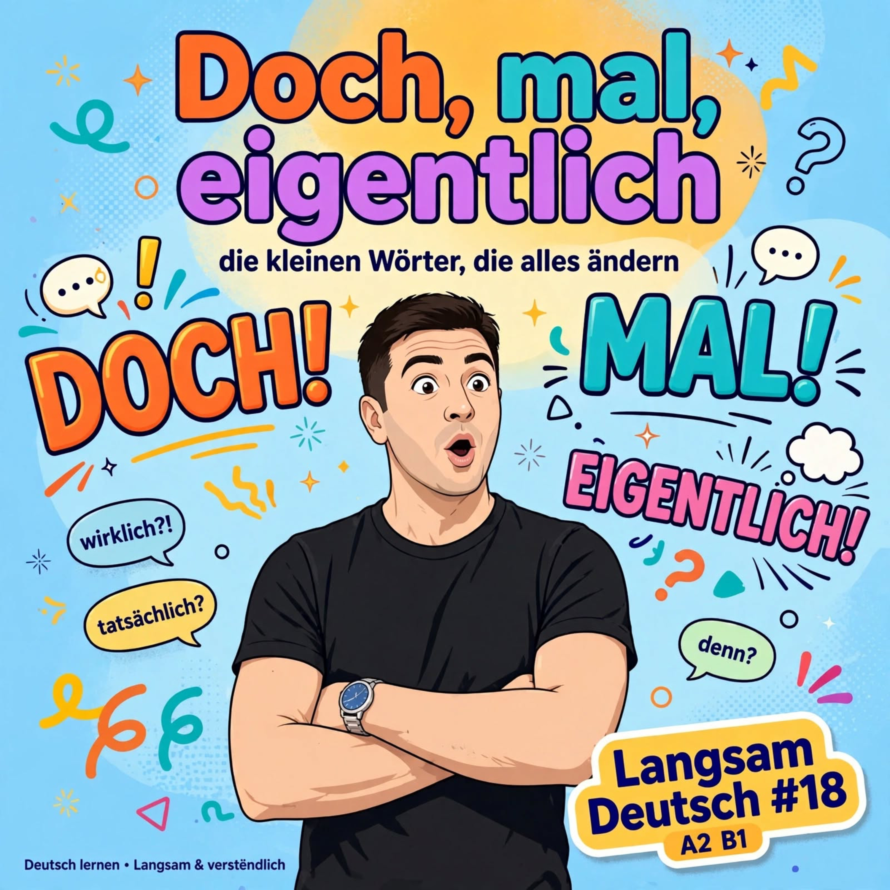 Doch, mal, eigentlich – die kleinen Wörter, die alles ändern | Deutsch lernen A2/B1
