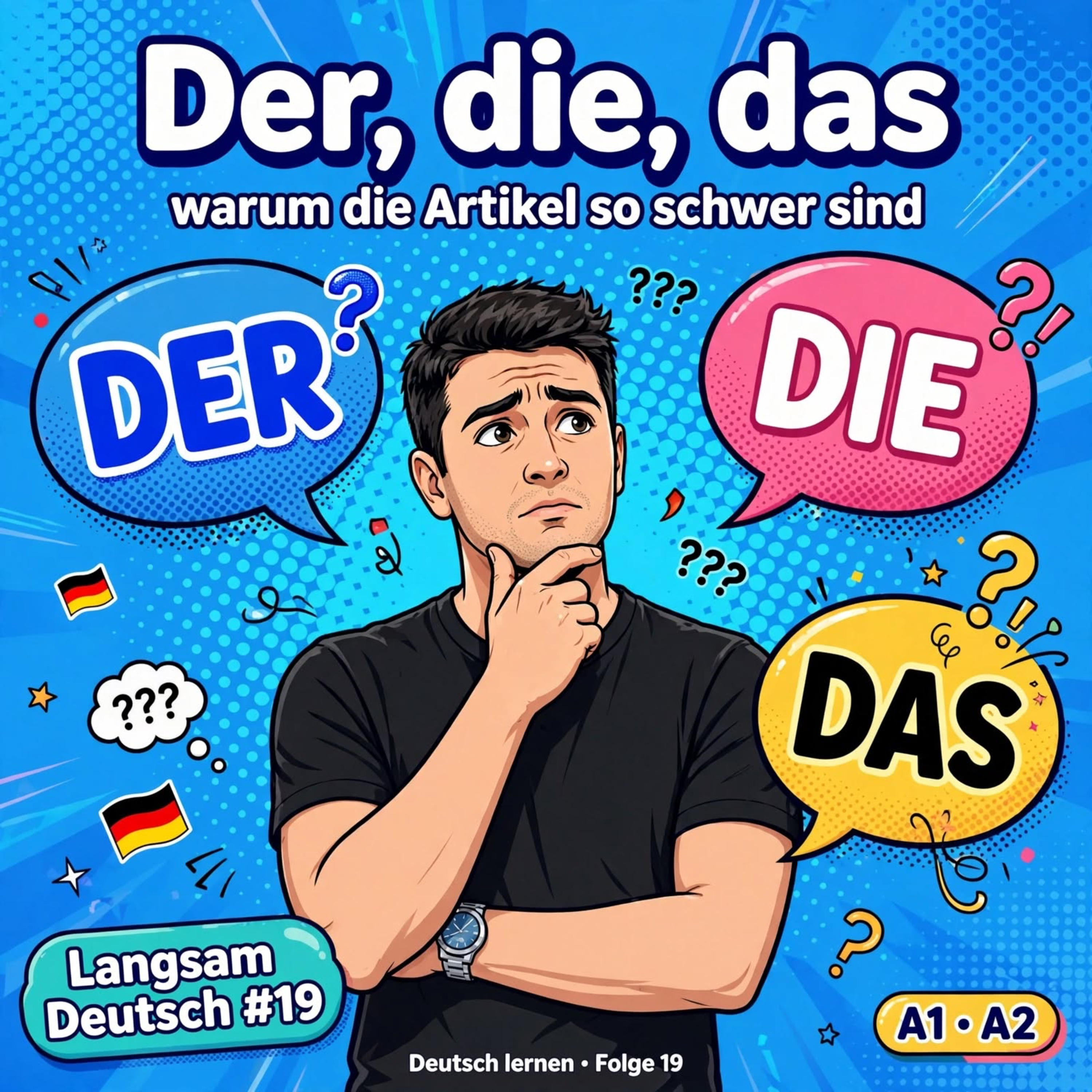 Der, die, das – warum die Artikel so schwer sind | Deutsch lernen A1/A2