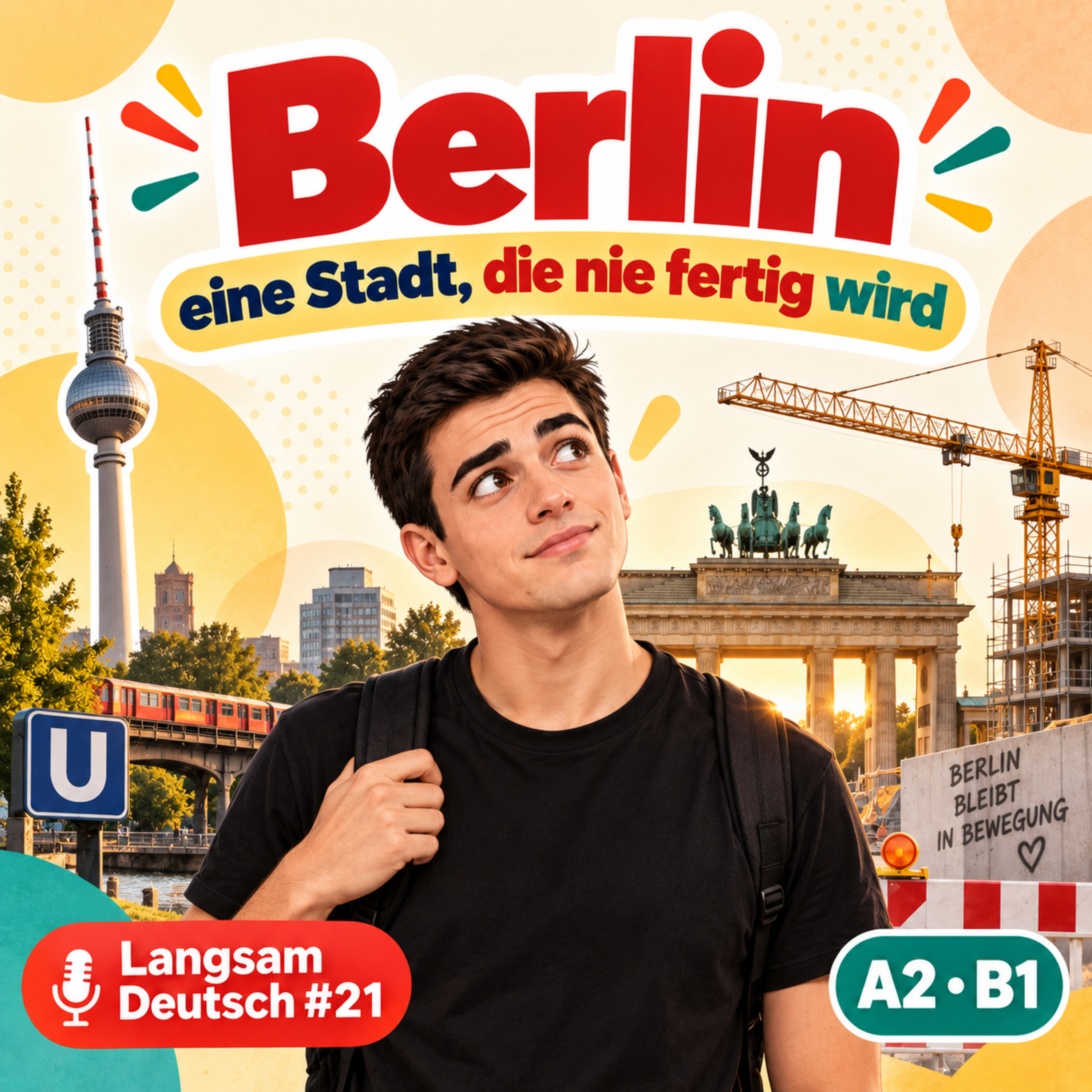 Berlin – eine Stadt, die nie fertig wird | Deutsch lernen A2/B1