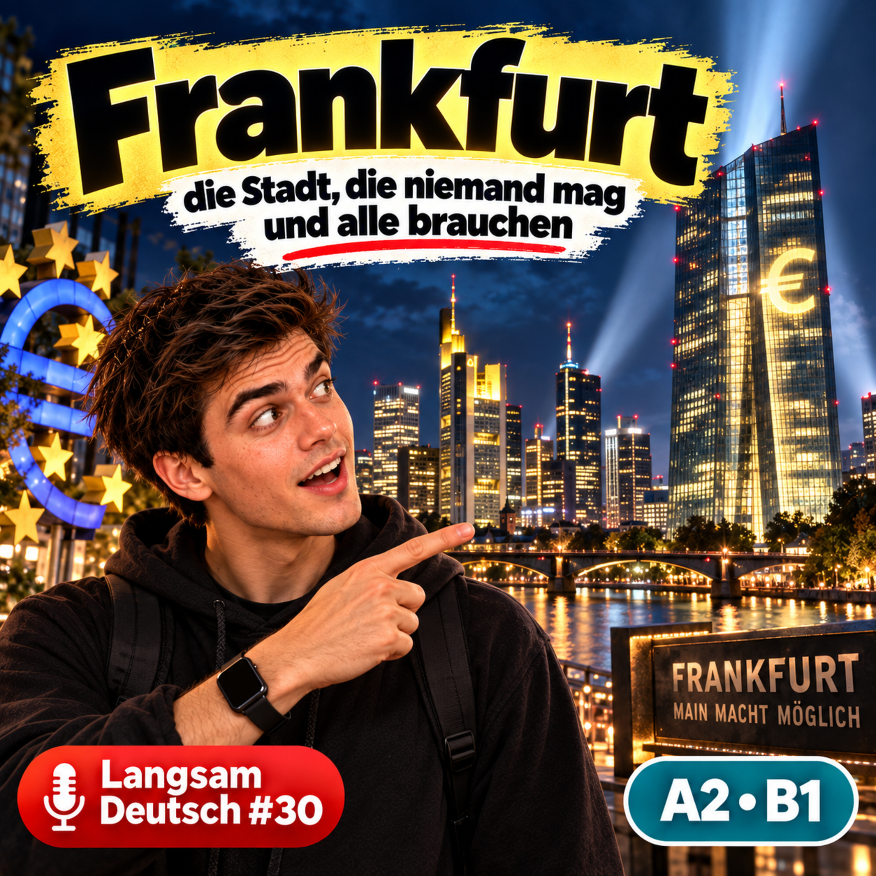 Frankfurt – die Stadt, die niemand mag und alle brauchen | Deutsch lernen A2/B1