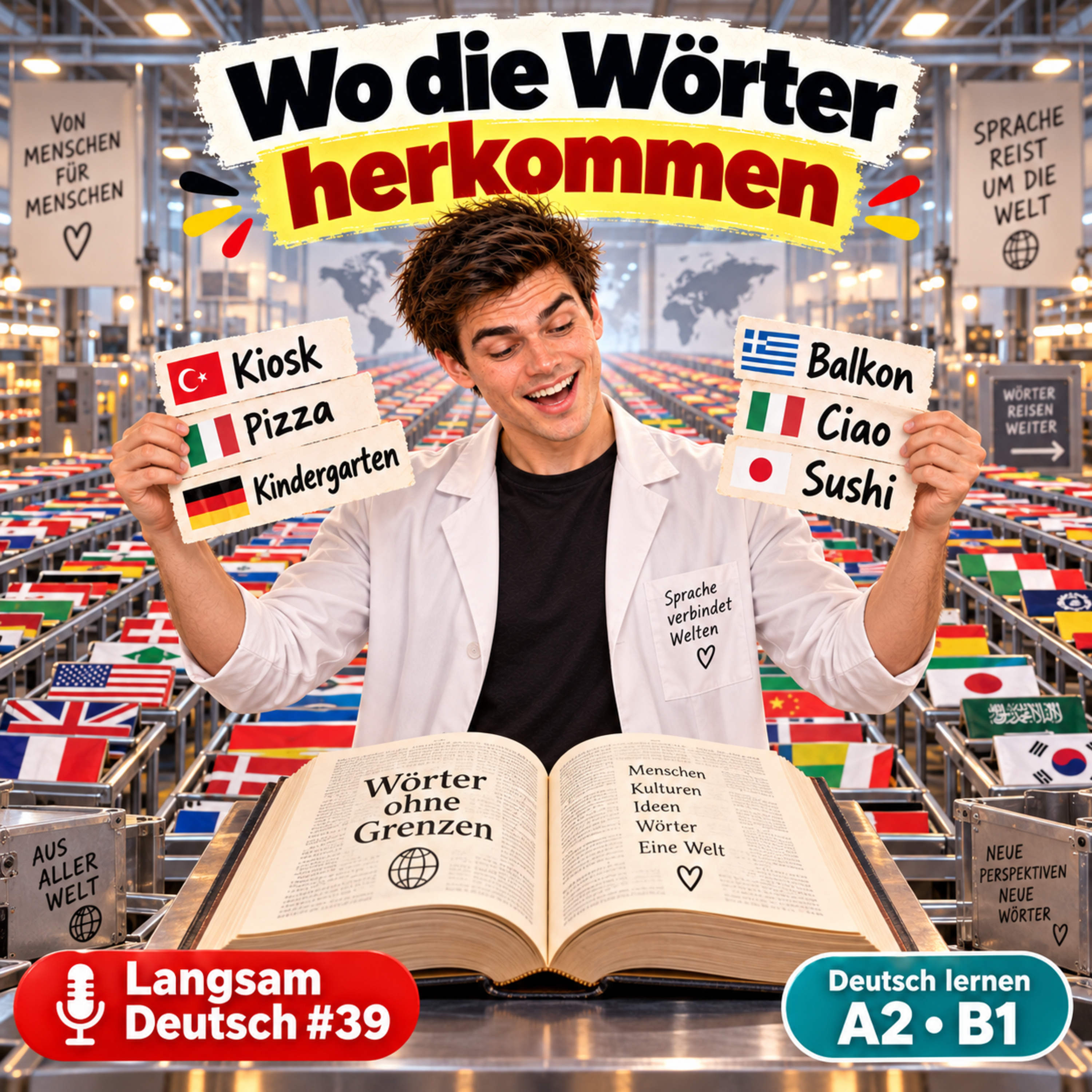 Wo die Wörter herkommen | Deutsch lernen A2/B1