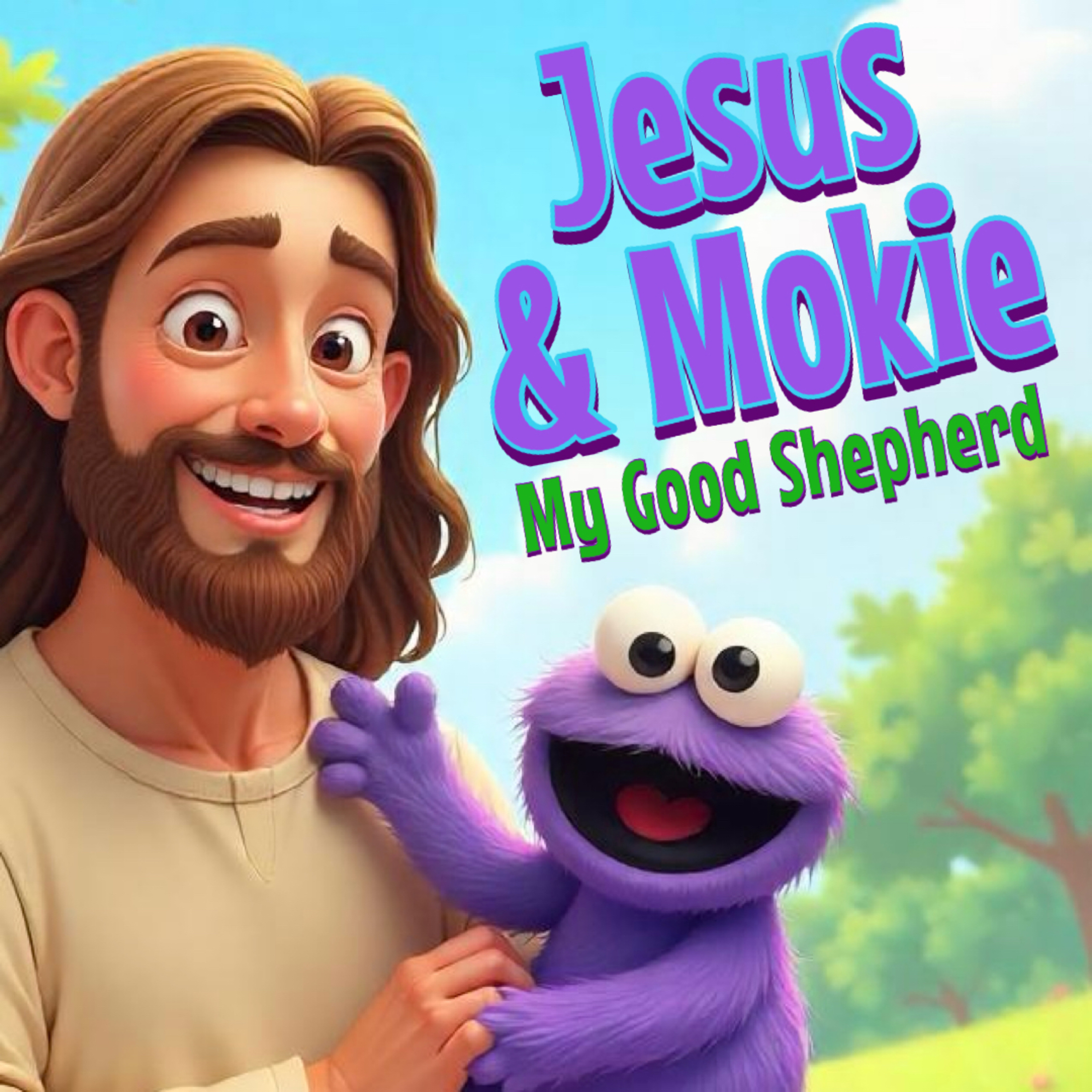 Jesus and Mokie in "My Good Shepherd"