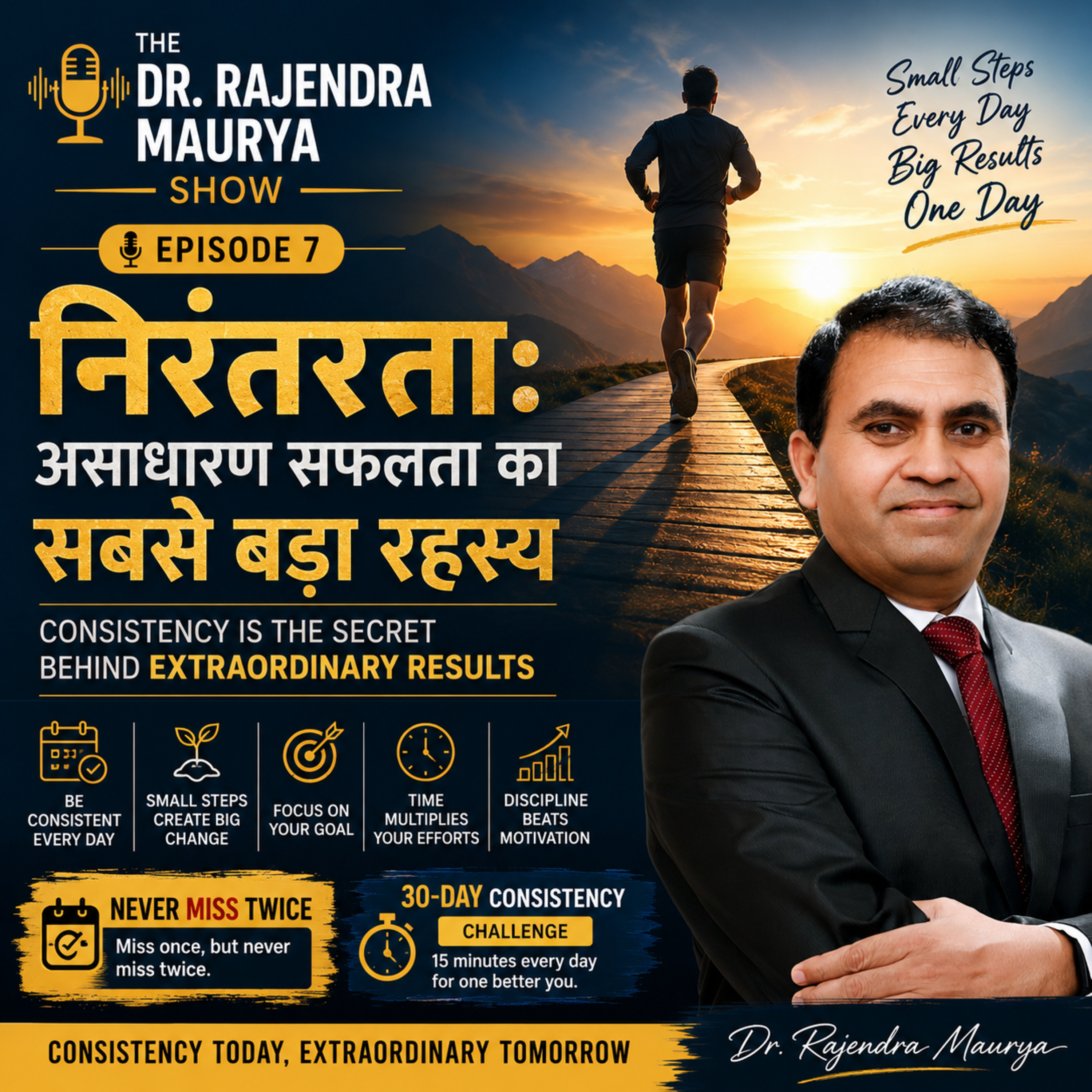 Episode 7 : निरंतरता (Consistancy) असाधारण सफलता का सबसे बड़ा रहस्य episode artwork