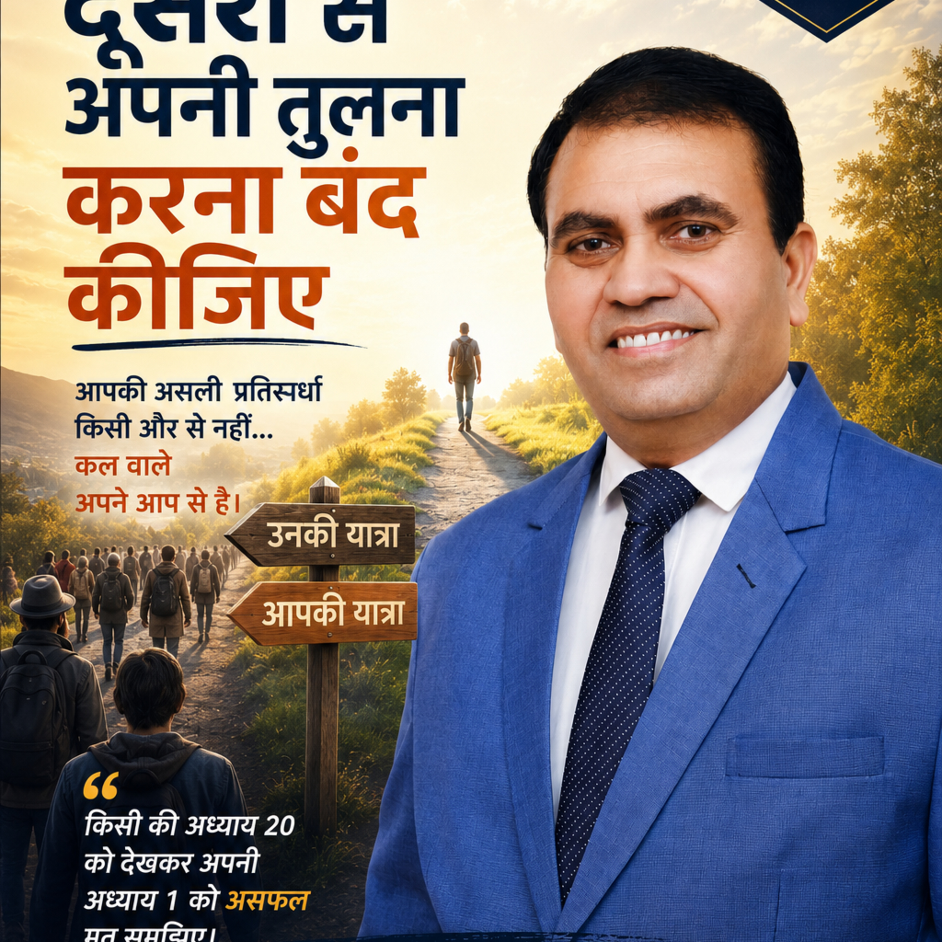 Episode 10 : दूसरों से अपनी तुलना करना बंद कीजिए episode artwork